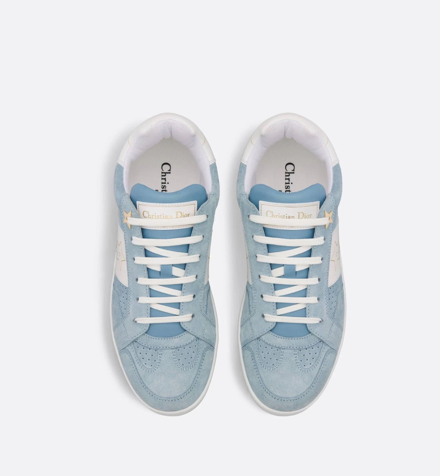 os11x0624 Sneakers in Paste Blue & White