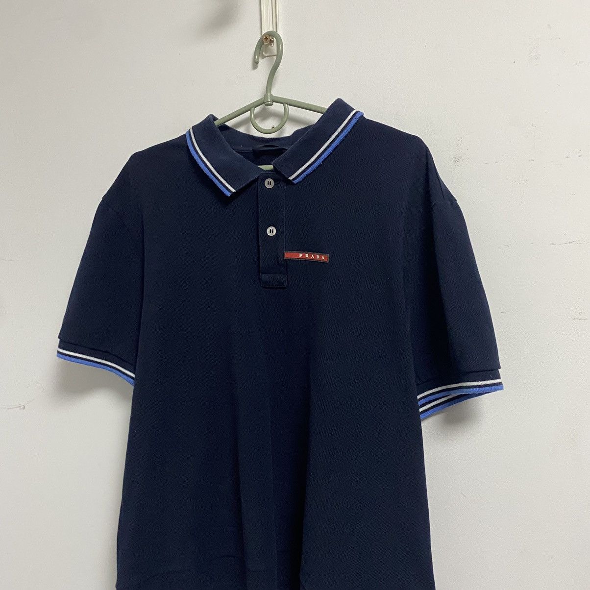 Prada Prada Polo Shirt Size US XXL / EU 58 / 5 - 2 Thumbnail