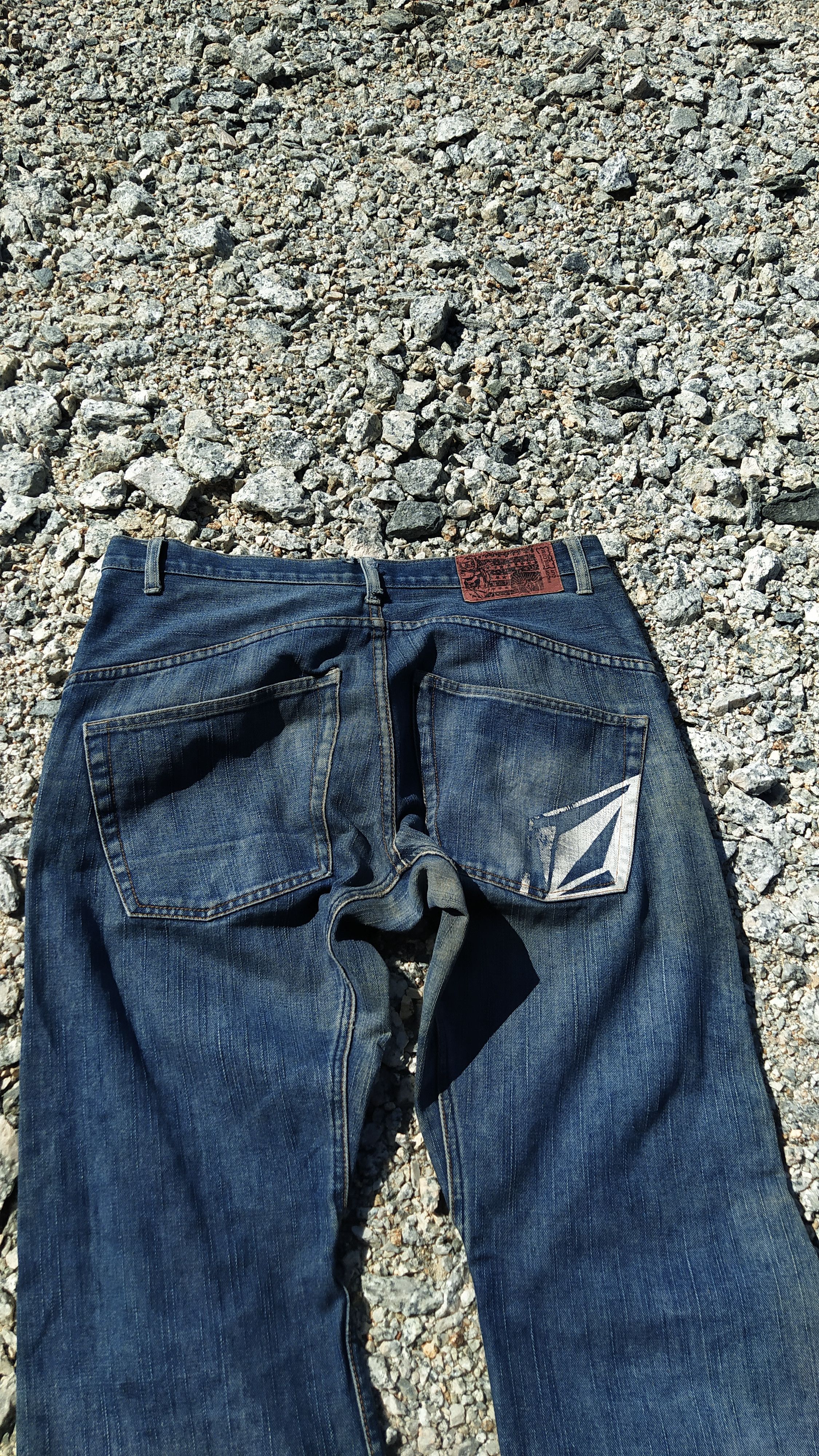 Jean Shop Volcom Baggy Cut Denim Vintage Size US 35 - 3 Thumbnail