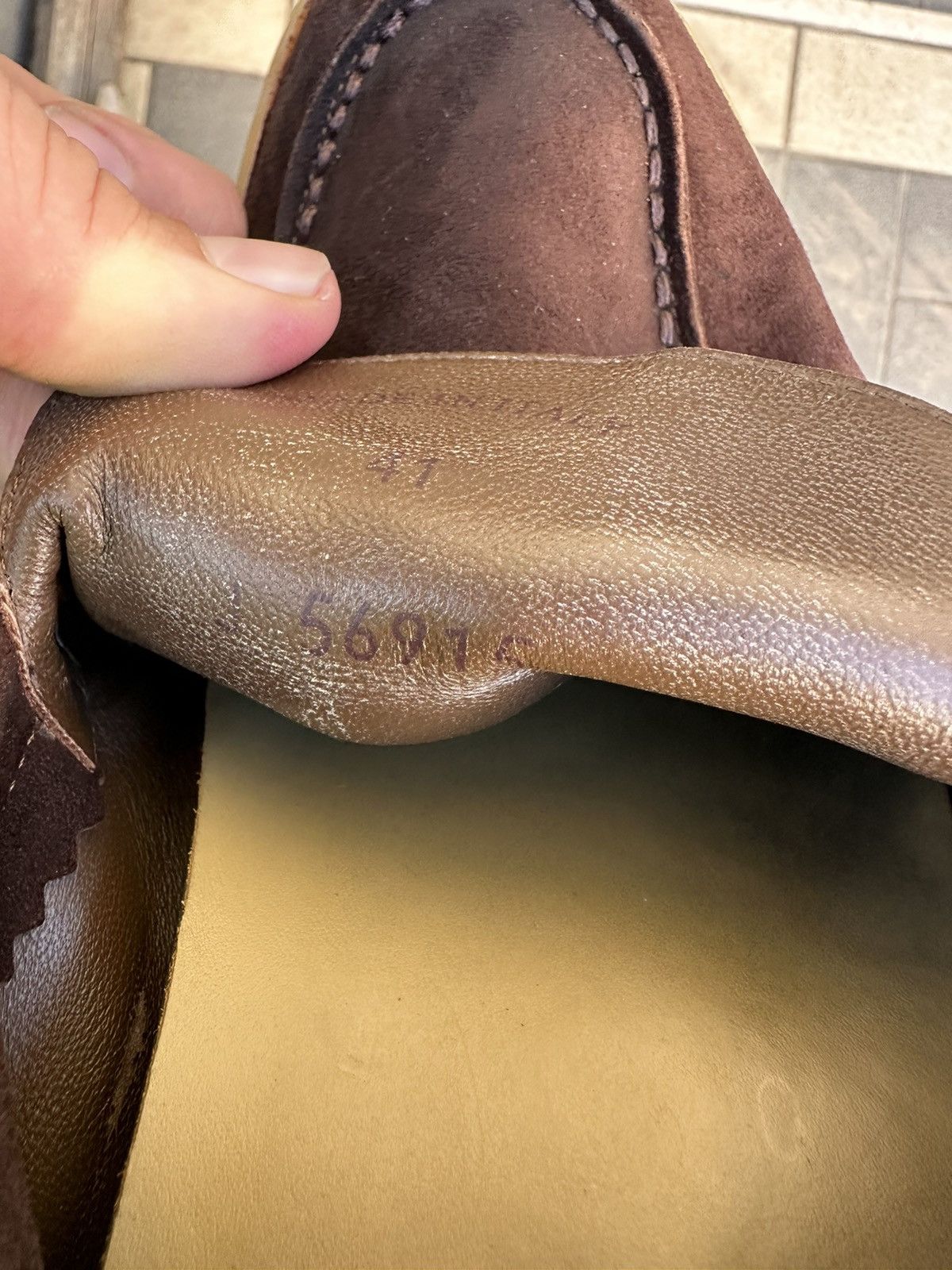 Loro Piana Loro Piana Loafers Leather Dark Brown 41 size Size US 7.5 / EU 40-41 - 15 Thumbnail