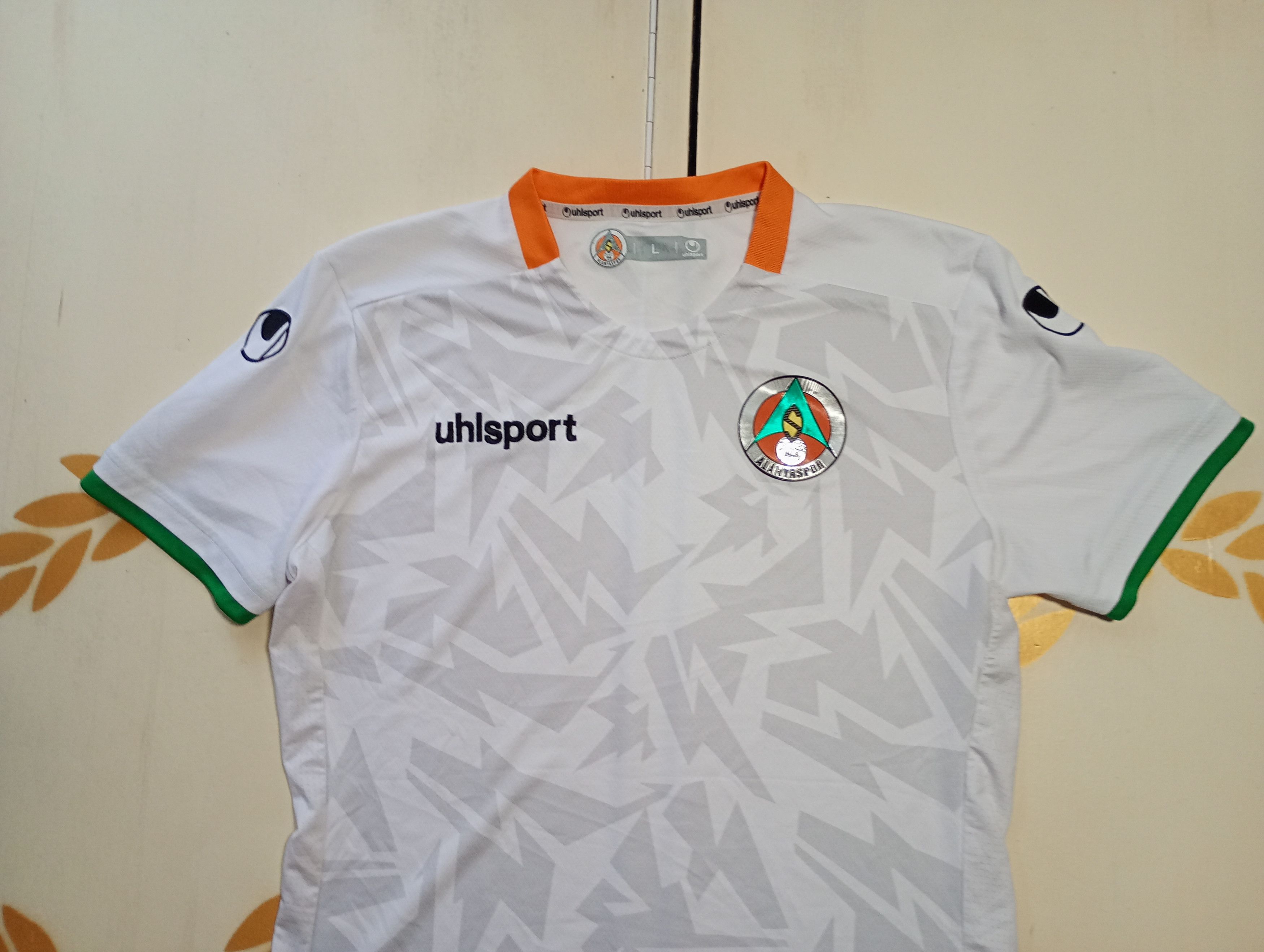 Vintage Uhlsport Alanyasport Away Jersey 2022-2023 Size US L / EU 52-54 / 3 - 4 Thumbnail