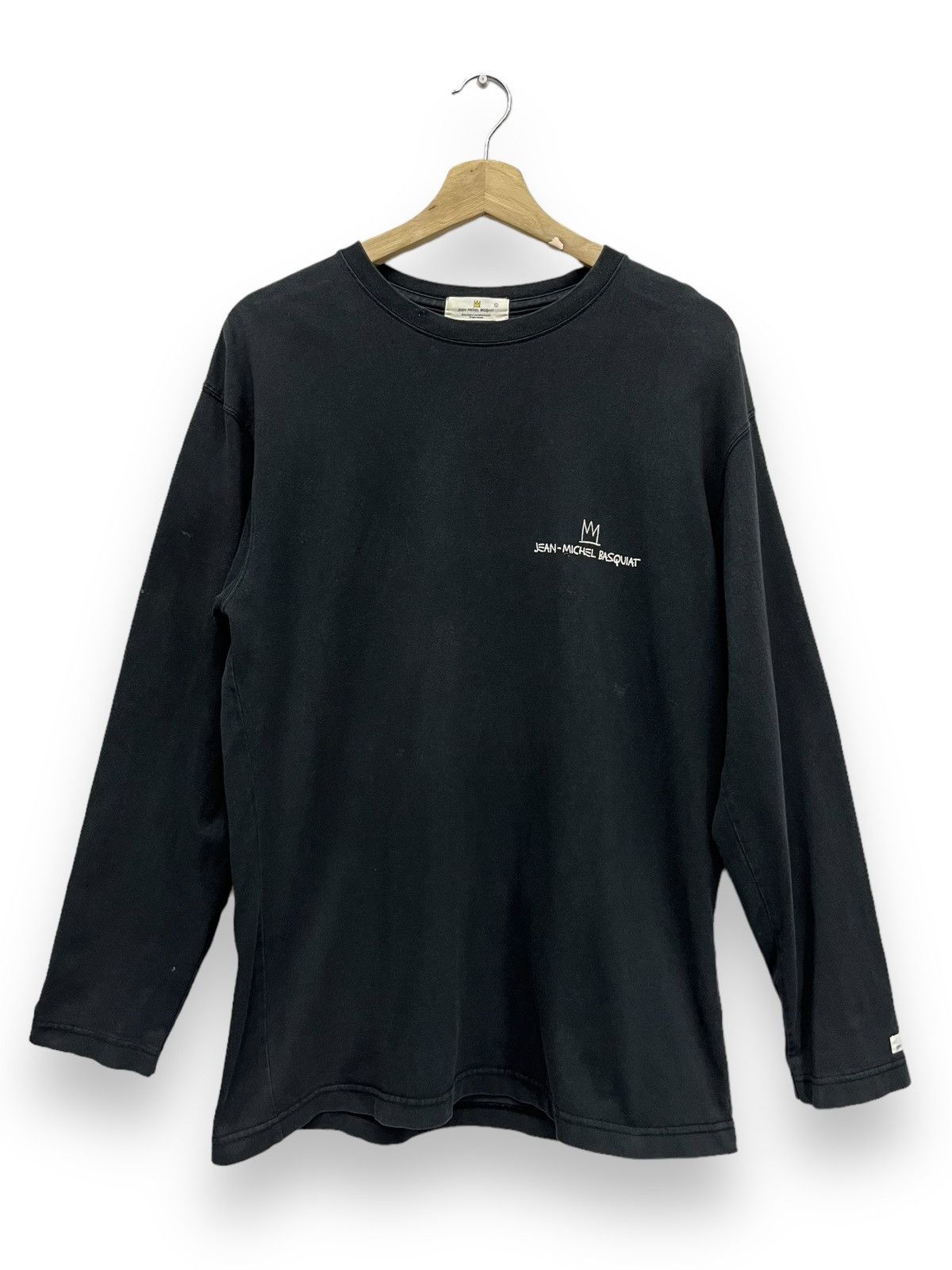 Arts & Science × Jean-Michel Basquiat × Vintage 💥ART🔥JEAN MICHEL BASQUIT STUDY OF A JAW x UNIQLO Long Sleeve Size US M / EU 48-50 / 2 - 3 Thumbnail