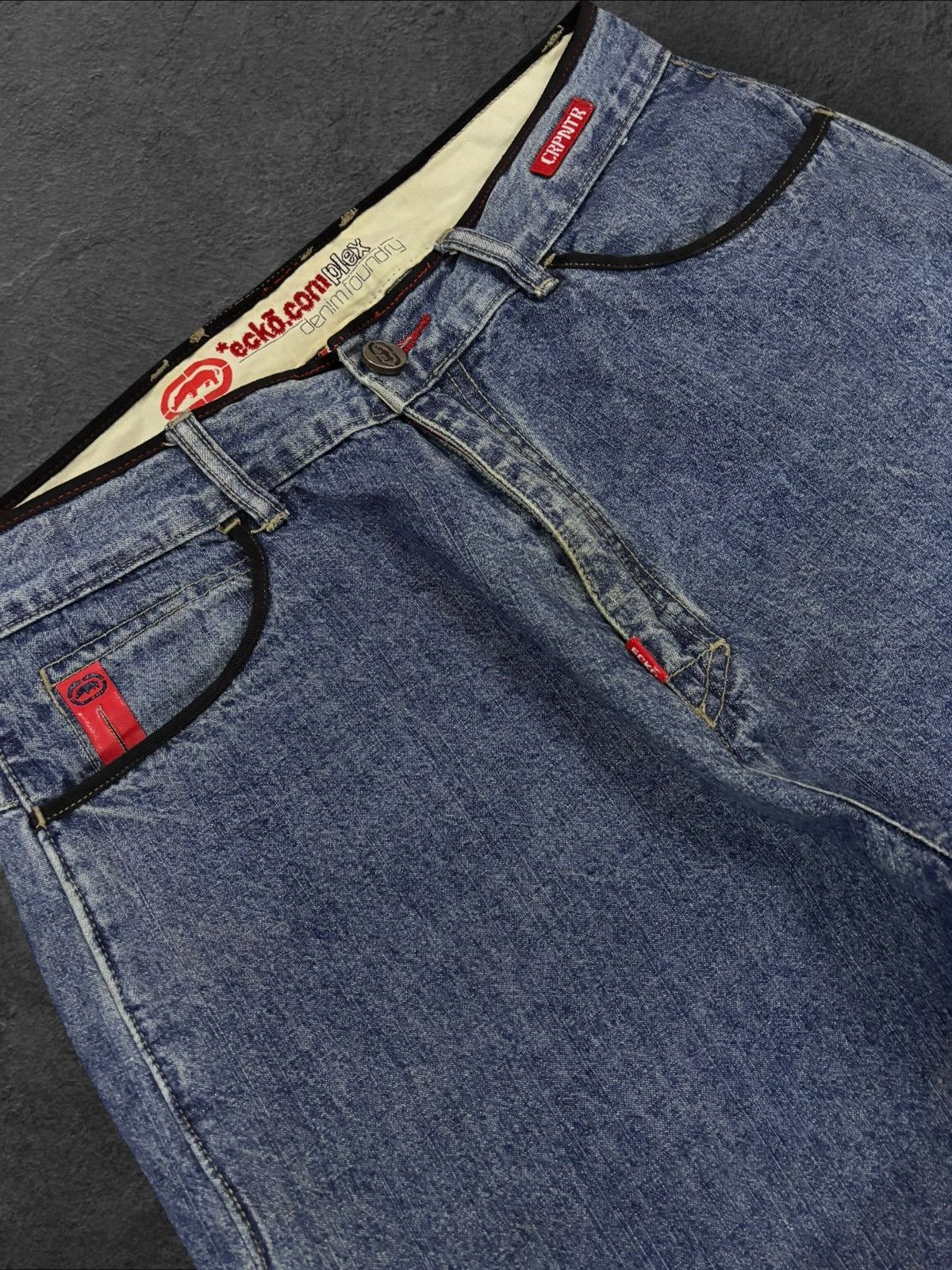 Ecko Unltd. Vtg Ecko Baggy Carpenter High Waist Jeans Size US 34 / EU 50 - 5 Thumbnail
