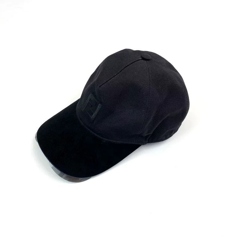 Fendi Fendi Black double F sunglasses baseball cap Size ONE SIZE - 1 Thumbnail