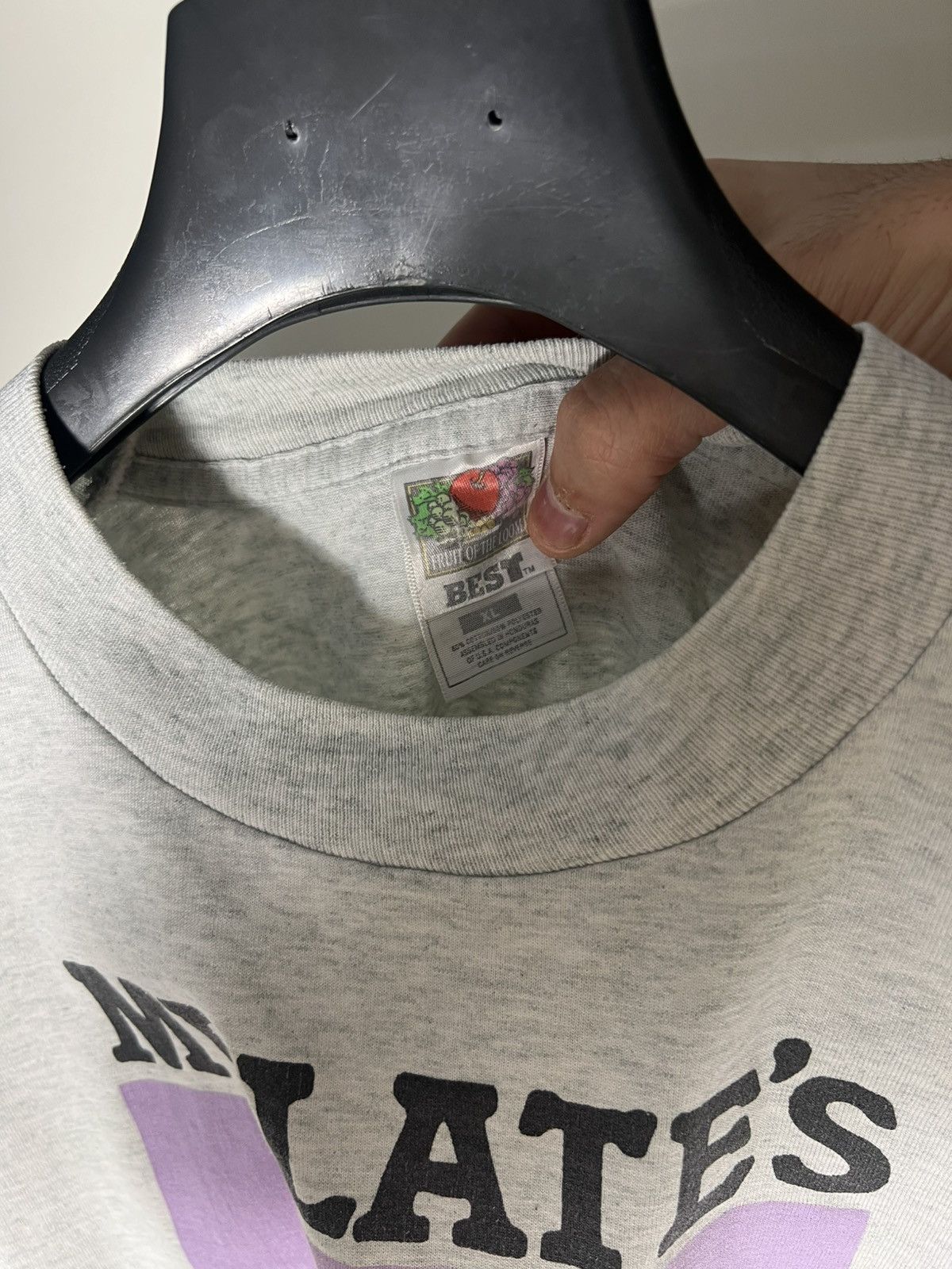 Fruit Of The Loom × Vintage VERY RARE FRANCIS PAVY RETRO T-SHIRT DESIGNER 1991 Y2K 90s Size US XL / EU 56 / 4 - 6 Thumbnail