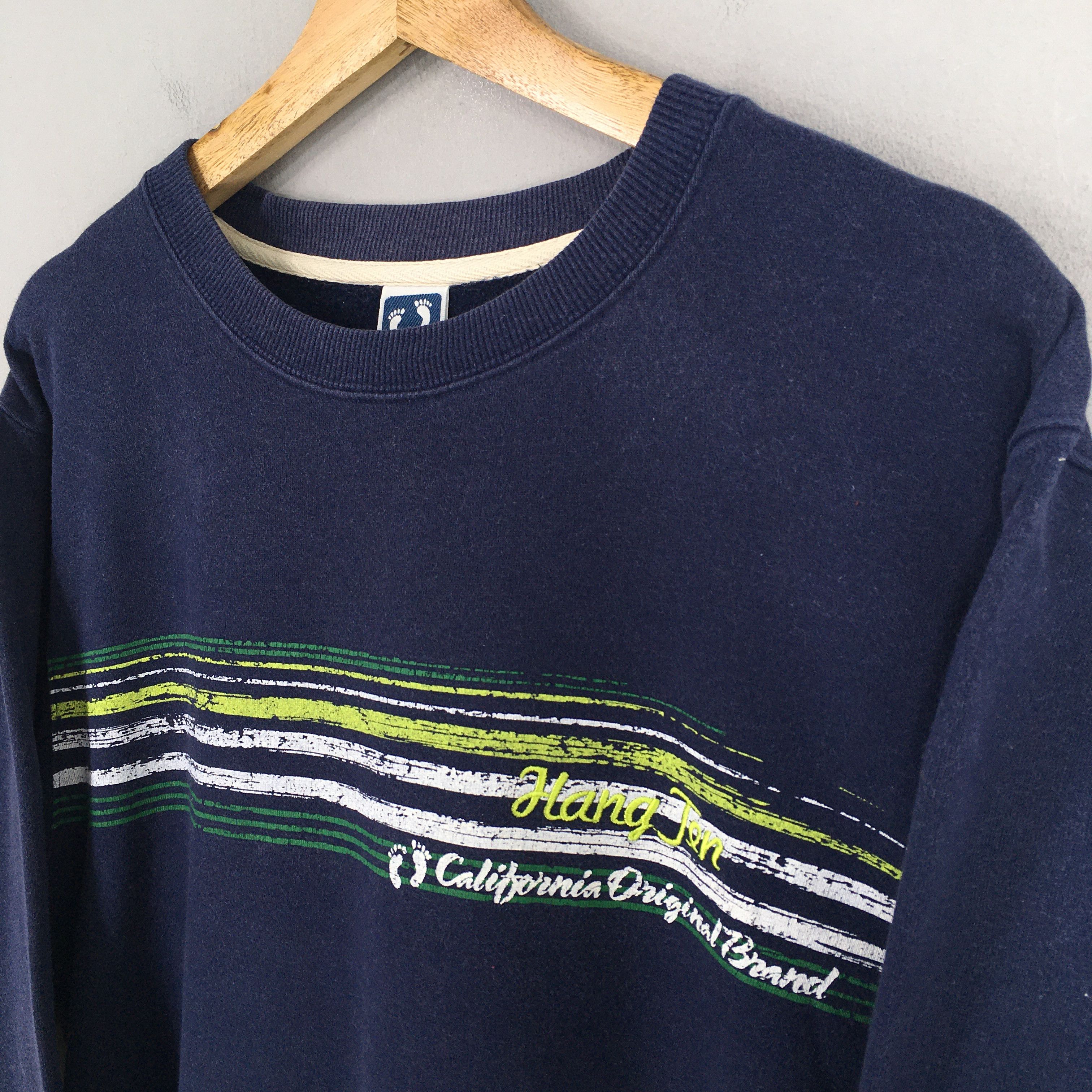 Hang Ten × Vintage Vintage Hang Ten California Sweatshirt Large Size US L / EU 52-54 / 3 - 3 Thumbnail