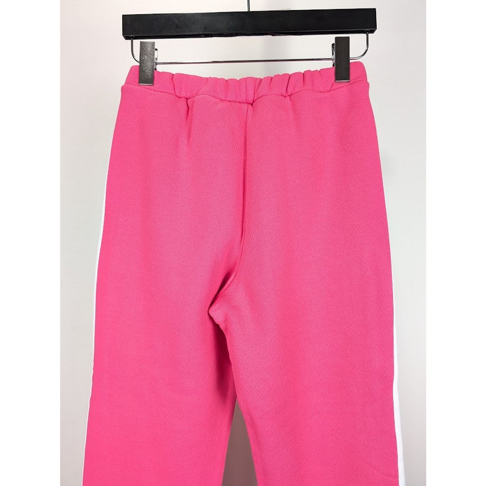 Palm Angels o1rshd1 Classic Logo Sweatpants & Joggers in Fuchsia White Size US 32 / EU 48 - 14 Thumbnail