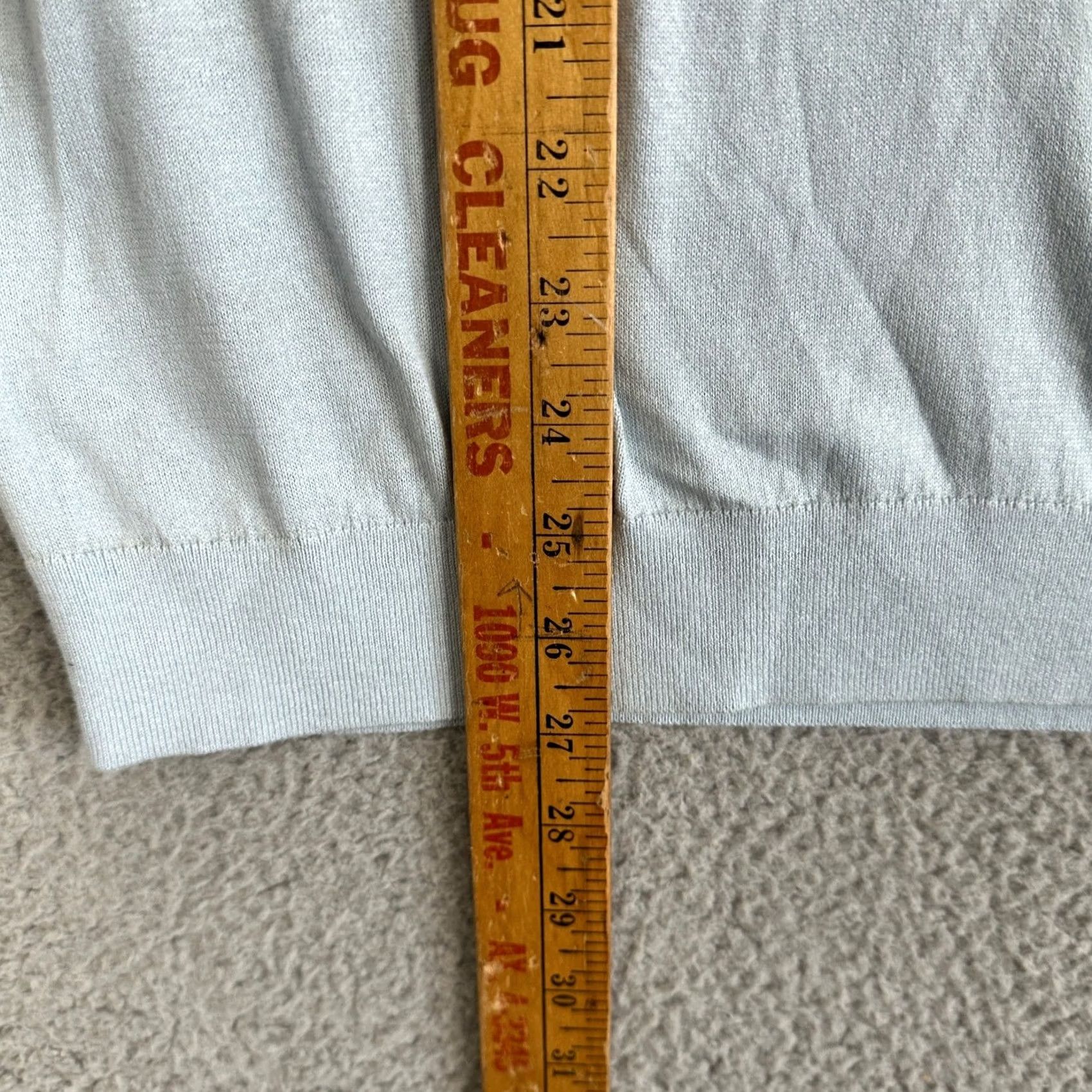Bloomingdale's Bloomingdale's Sweater Polo Mens 2XL Light Blue Knit Short Sleeve Outdoor NEW Size US XXL / EU 58 / 5 - 7 Thumbnail