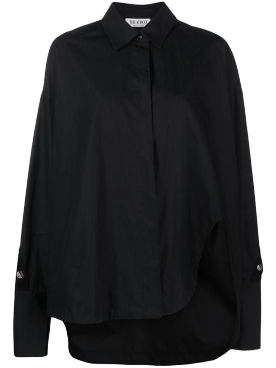 The Attico THE ATTICO Women Shirts 241WCH16 C052100 Black Size S / US 4 / IT 40 - 1 Thumbnail