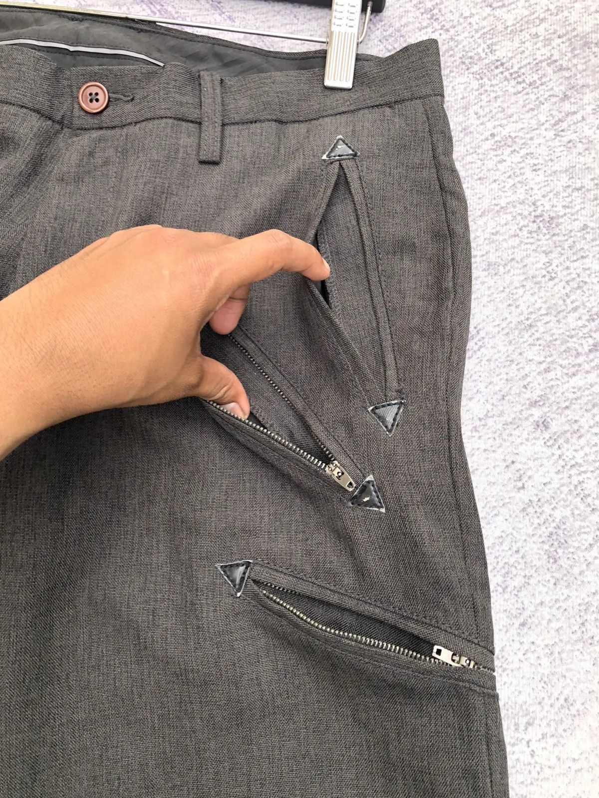 Vintage Japanese Ventina Casual Pants 8 Pocket W33xL40 Size US 33 - 6 Thumbnail