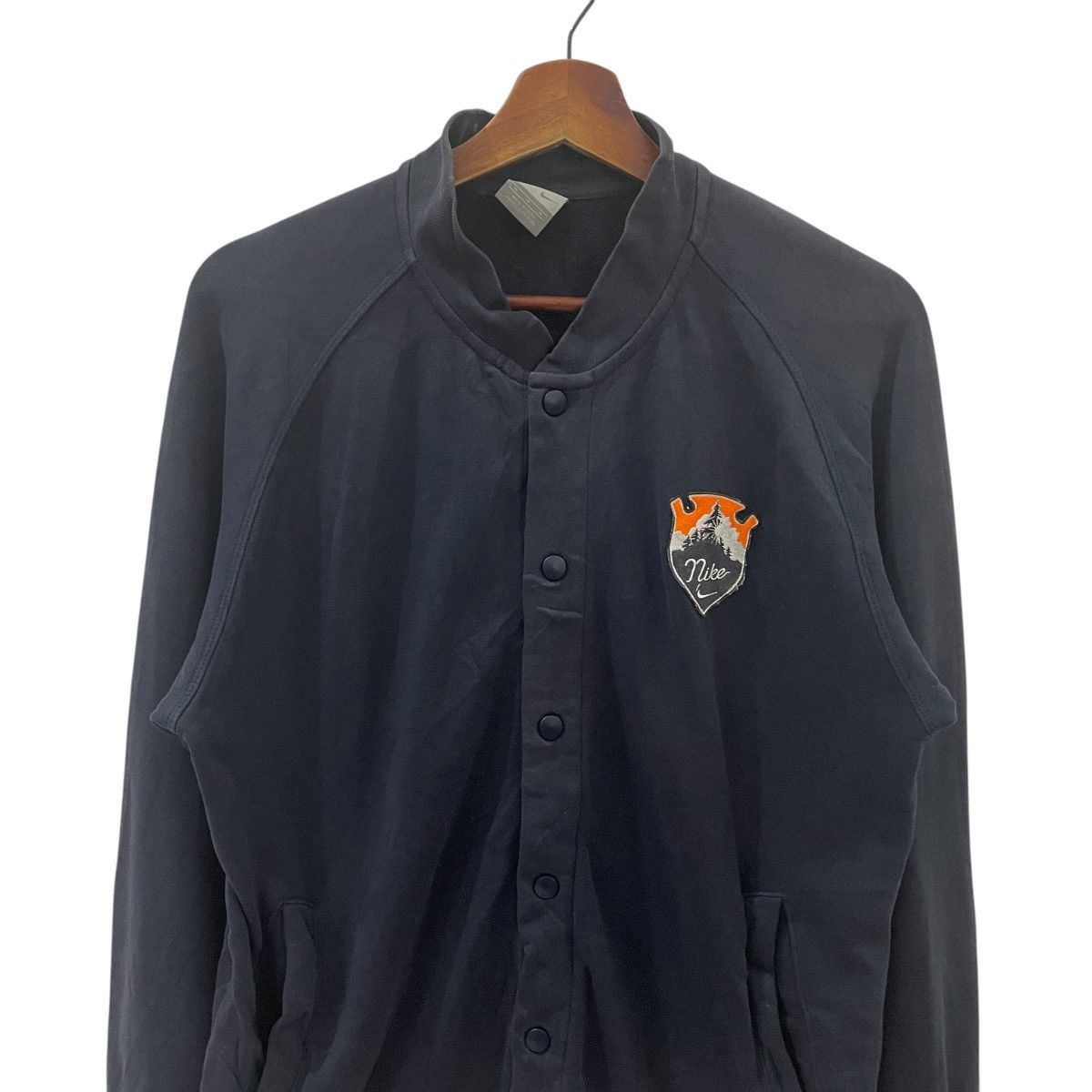Nike Nike Embroidery Big Logo Button Ups Sweater Size US M / EU 48-50 / 2 - 10 Thumbnail