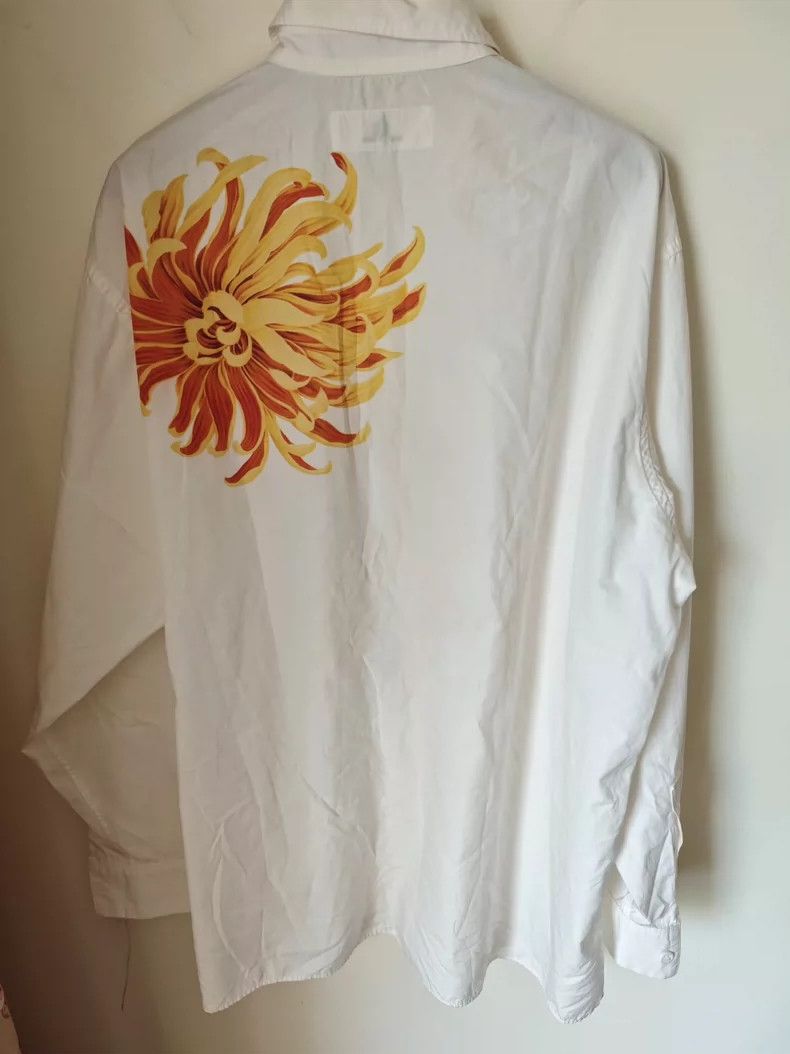 Y's Y's 05aw Youchan Dyeing Chrysanthemum Shirt Size US XL / EU 56 / 4 - 4 Thumbnail