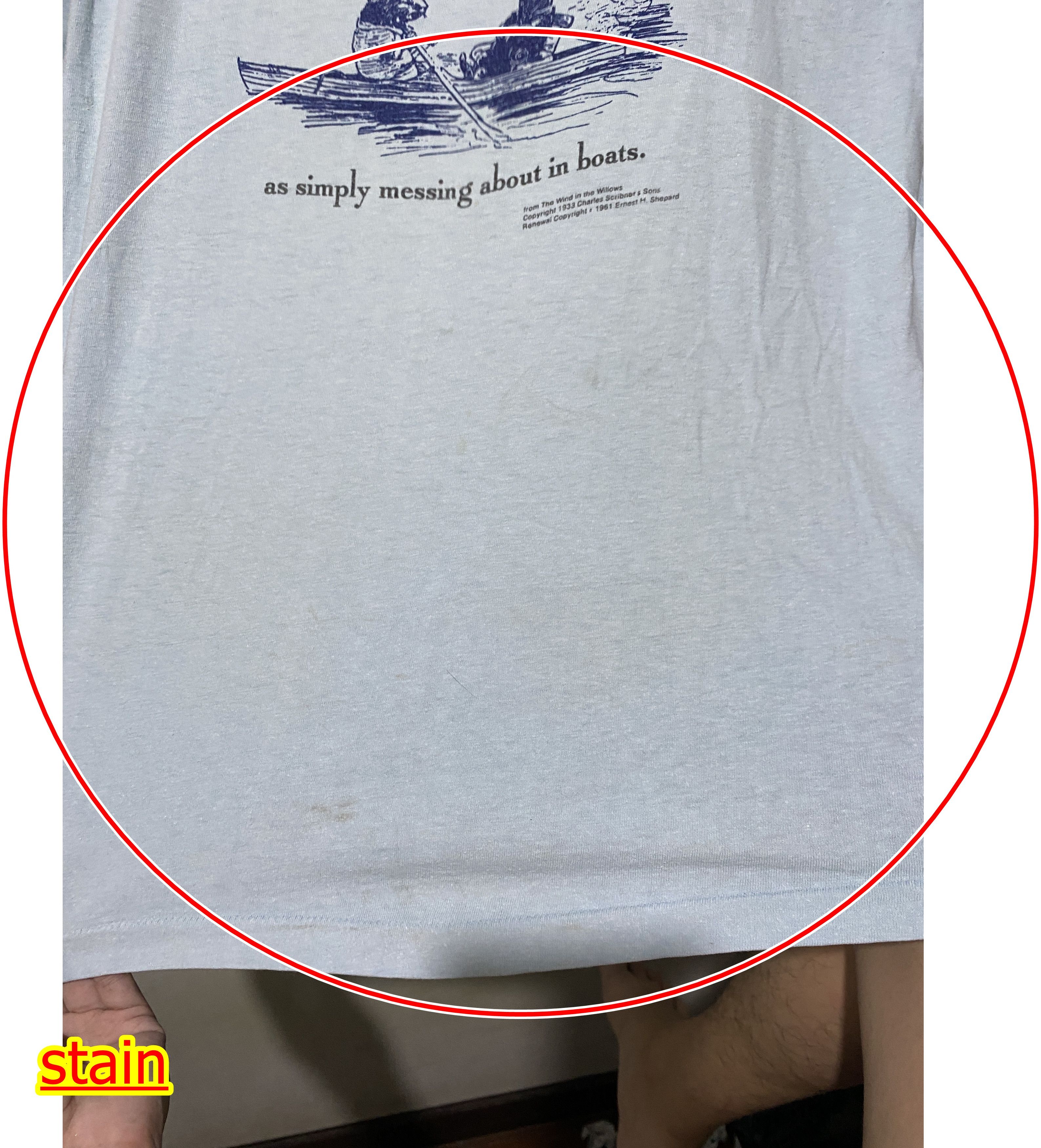 Vintage Vintage 80s The Wind in the Willows Shirt Size US L / EU 52-54 / 3 - 6 Thumbnail