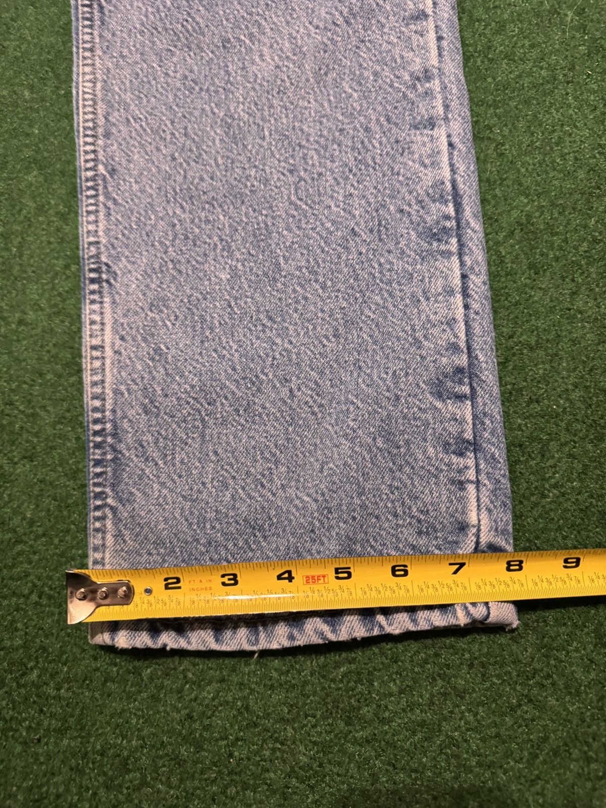 Carhartt Vintage 90s Carhartt Flannel Lined 34x33 Outdoor Work Jeans Size 34" / US 12 / IT 48 - 8 Thumbnail