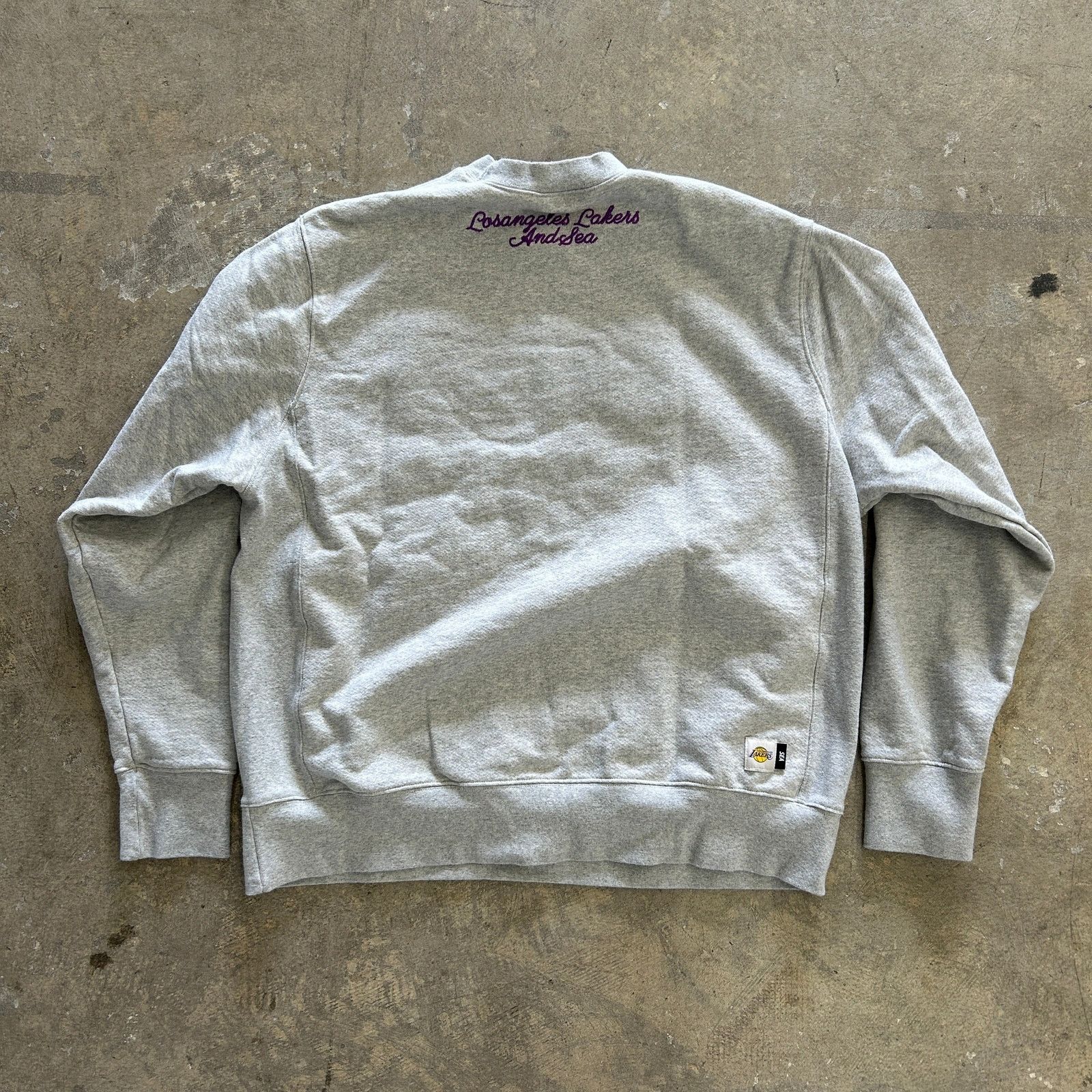 NBA Lakers Wind And Sea Sweatshirt Sz M Size US M / EU 48-50 / 2 - 2 Thumbnail