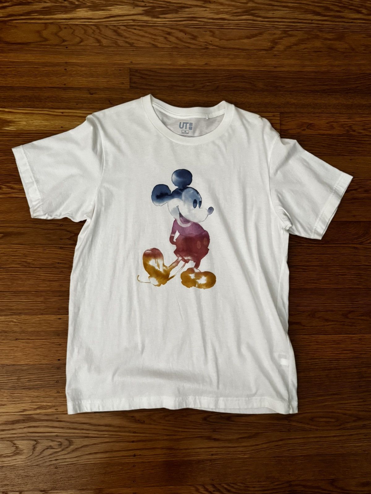 Uniqlo Uniqlo Disney Mickey T-Shirt White - size Medium Size US M / EU 48-50 / 2 - 1 Thumbnail