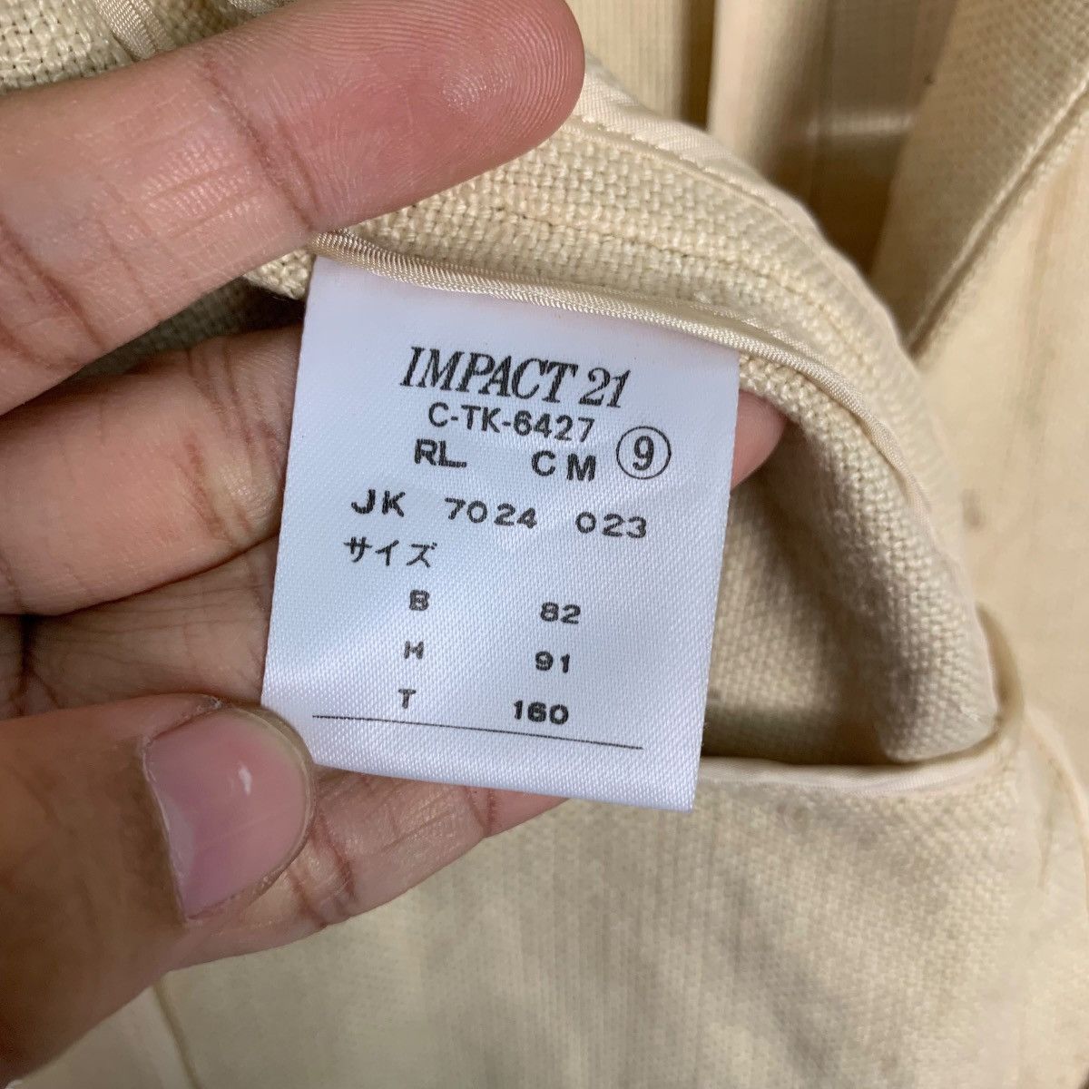 Ralph Lauren Vintage RALPH LAUREN Single Breasted Linen Jacket #2762-C124 Size M / US 6-8 / IT 42-44 - 14 Thumbnail
