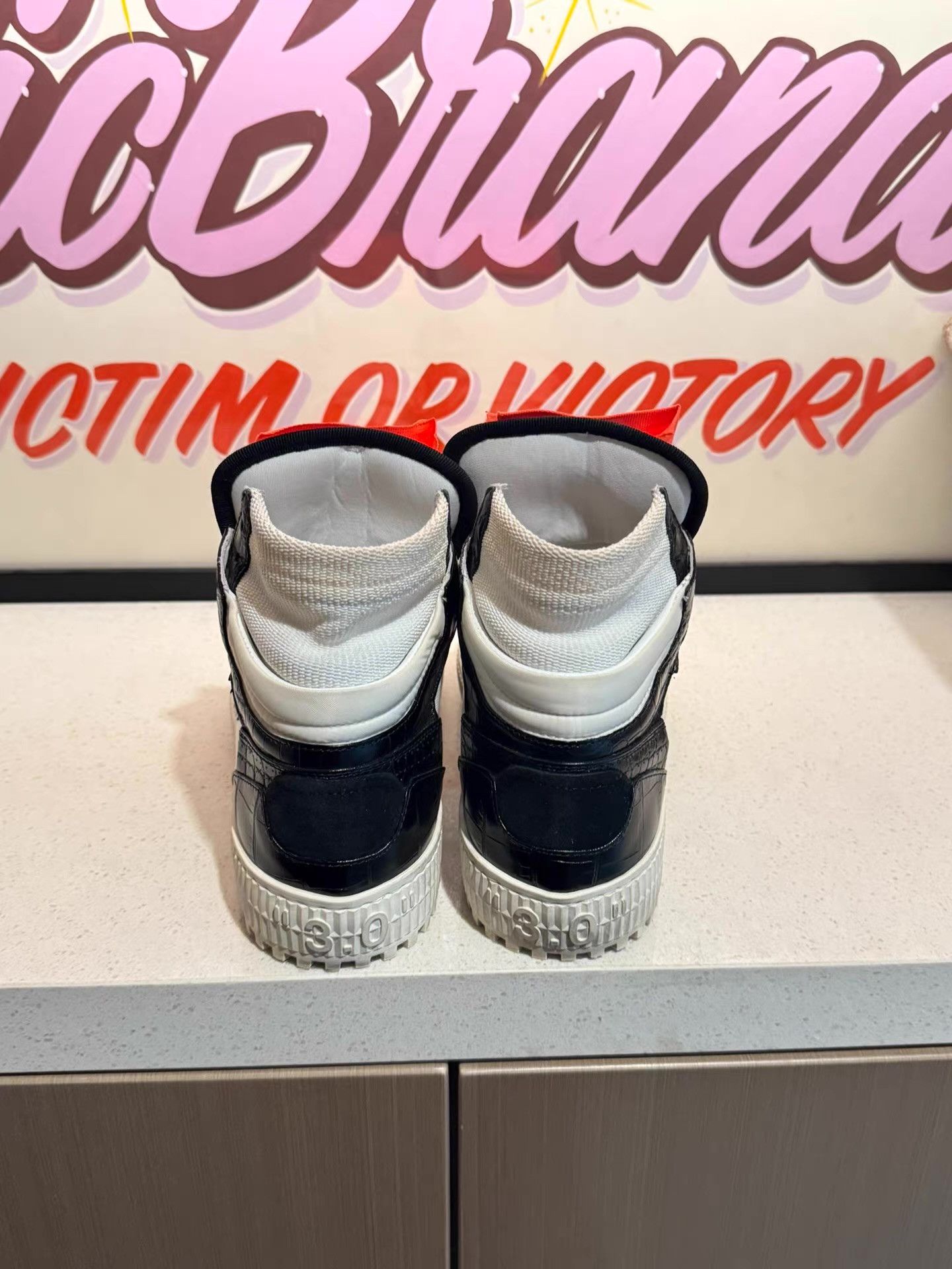 Off-White OFF-WHITE High-Top Sneakers Ｑ20 Size US 8 / IT 38 - 3 Thumbnail
