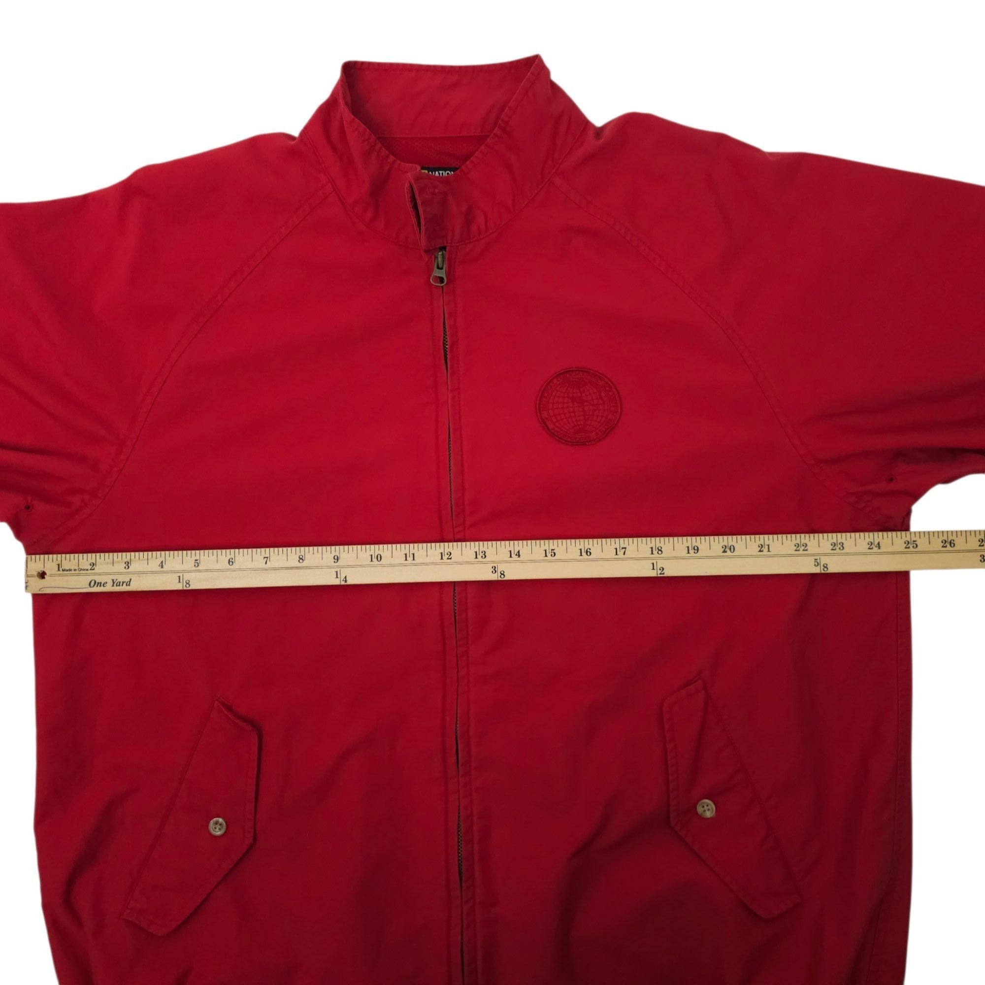 Other National Geographic Windbreaker L READ Vintage Full Zip Size US L / EU 52-54 / 3 - 4 Thumbnail