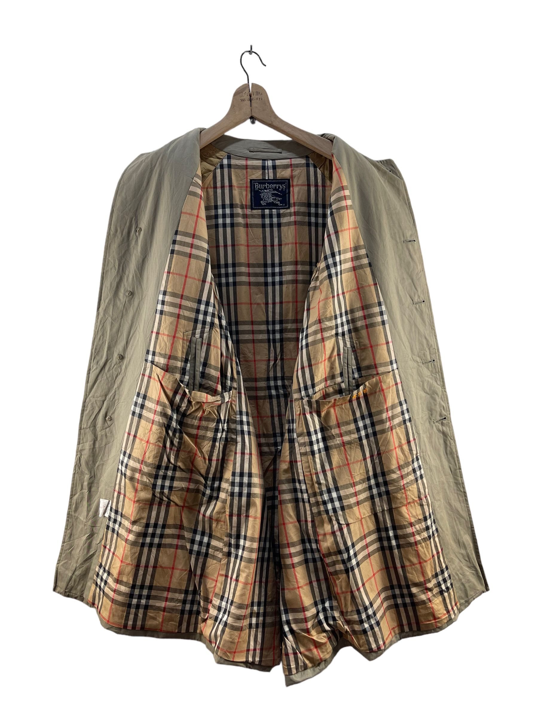 Burberry × Burberry Prorsum Vintage Burberrys Prorsum Trench Coat Jacket Size M / US 6-8 / IT 42-44 - 3 Thumbnail