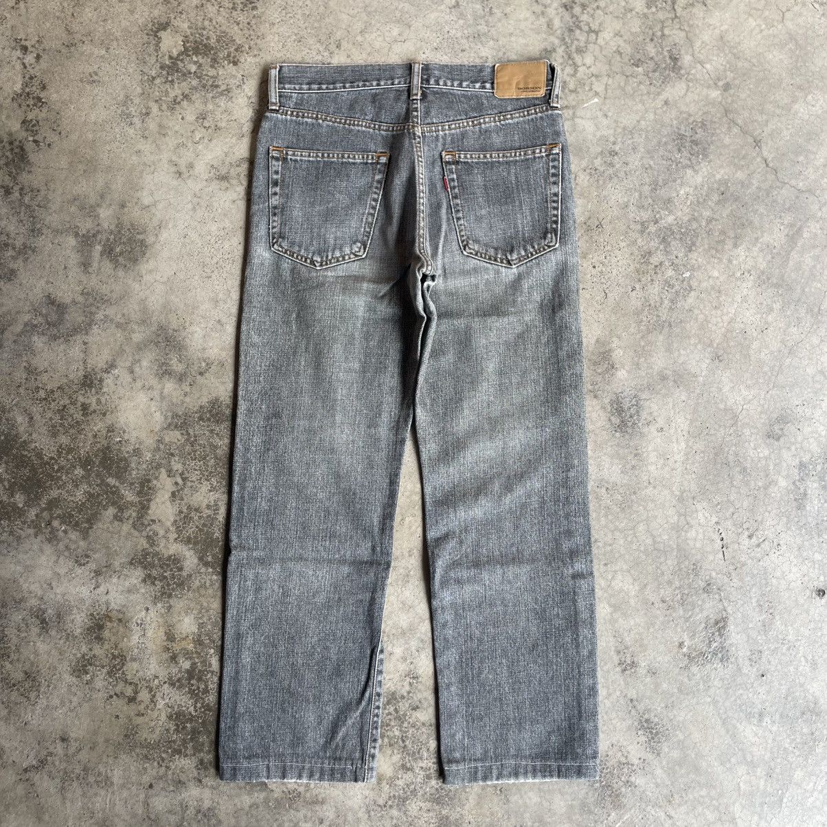 Vintage 🔥Vintage Bobson Chessking Stoned Washed Distress Denim Jeans Size US 31 - 4 Thumbnail