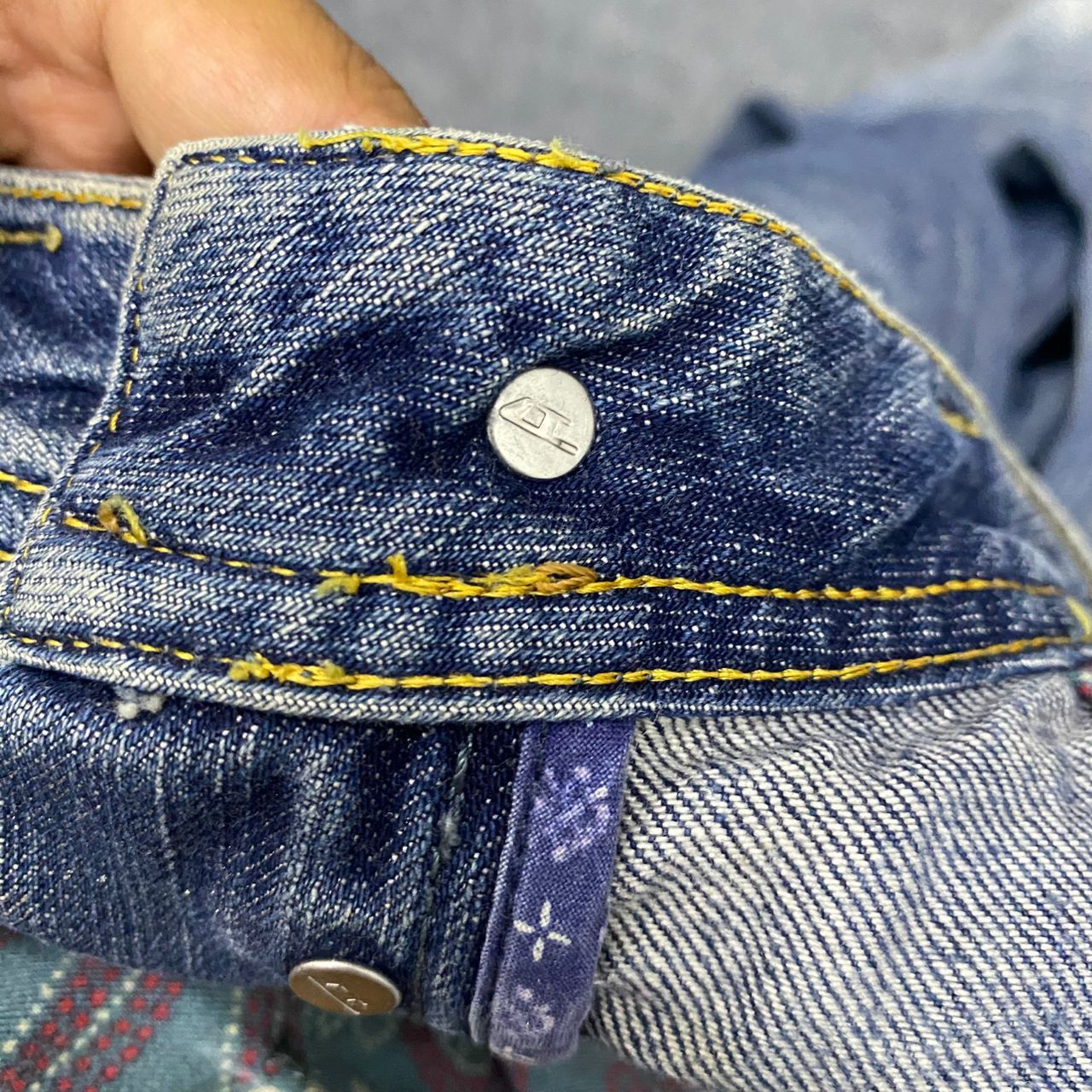 Diesel 💥Best Offer💥Vintage Diesel Industry Distressed Denim Size US 33 - 18 Thumbnail
