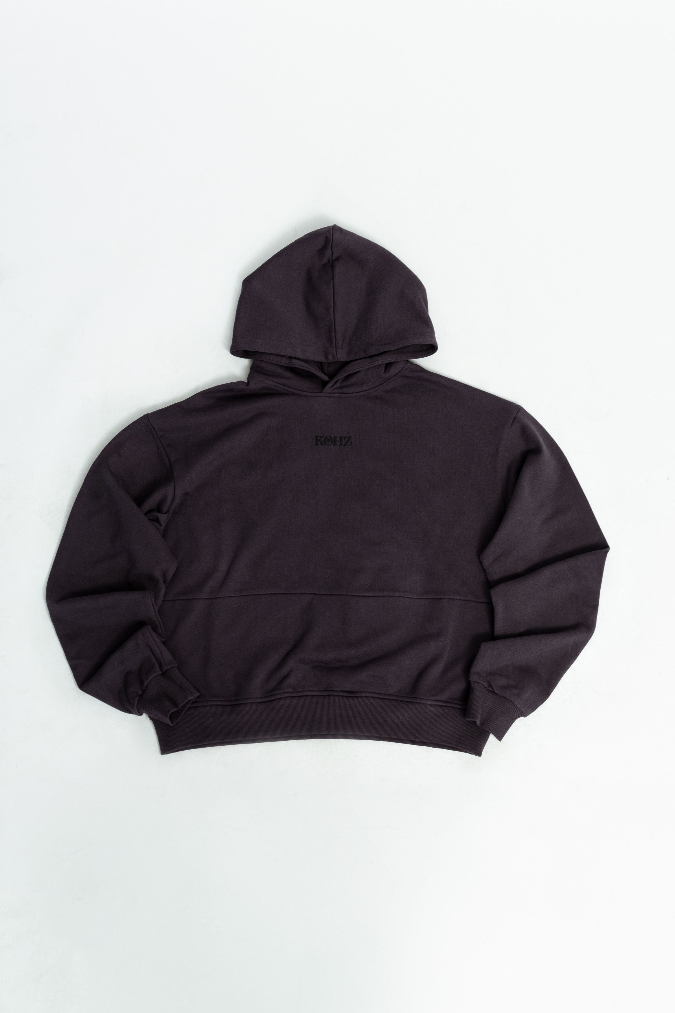 Grey oversized hoodie