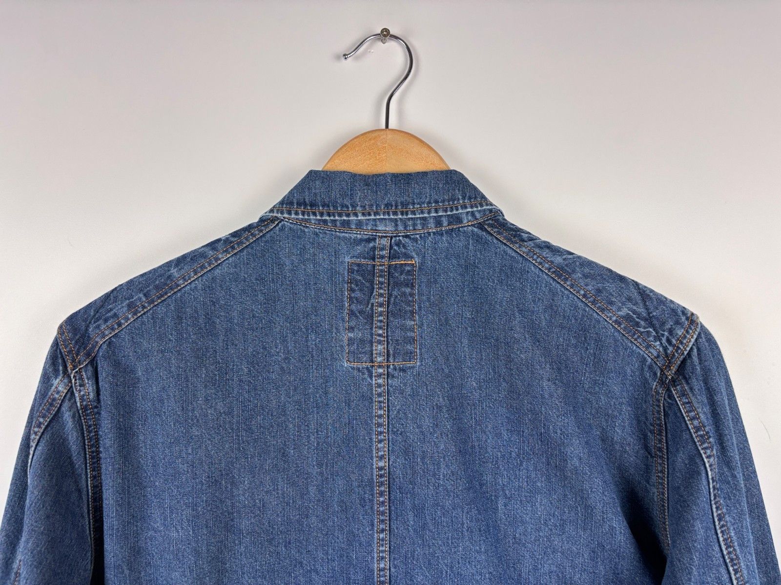 G-Star G-Star Raw Landoh Slim Denim Shirt Pearl Snap Blue Size M Size US M / EU 48-50 / 2 - 6 Thumbnail