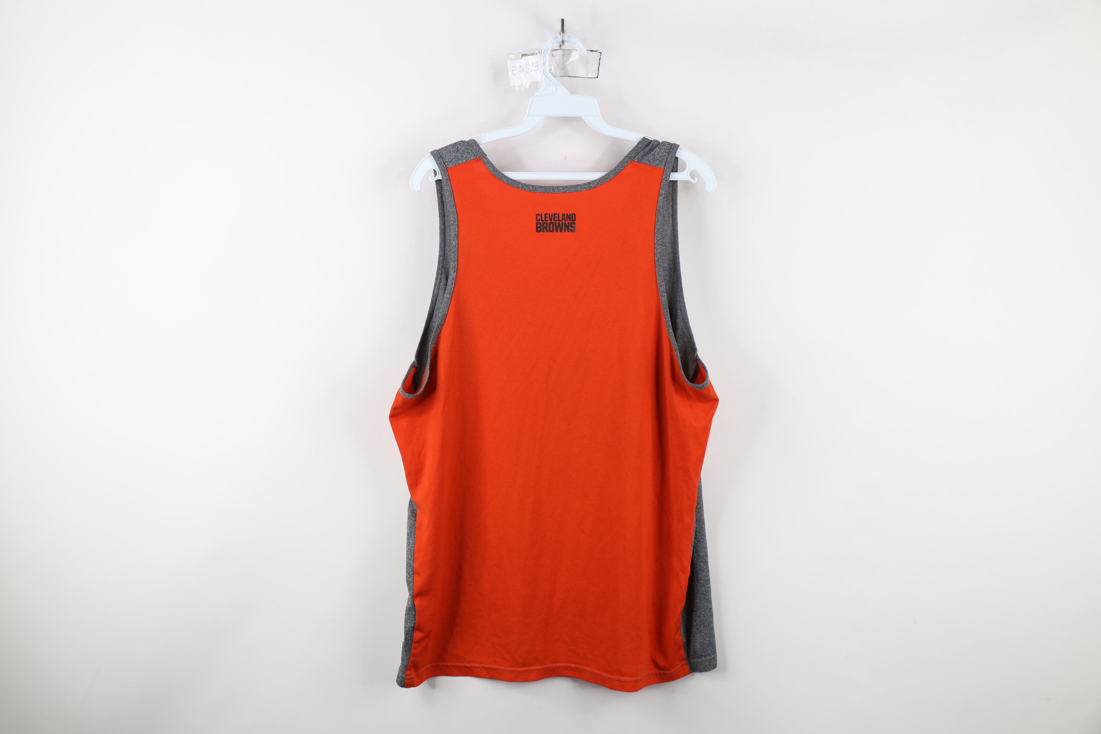 Nike × Vintage Nike Cleveland Browns Football Tank Top T-Shirt Heather Gray Size US L / EU 52-54 / 3 - 11 Thumbnail