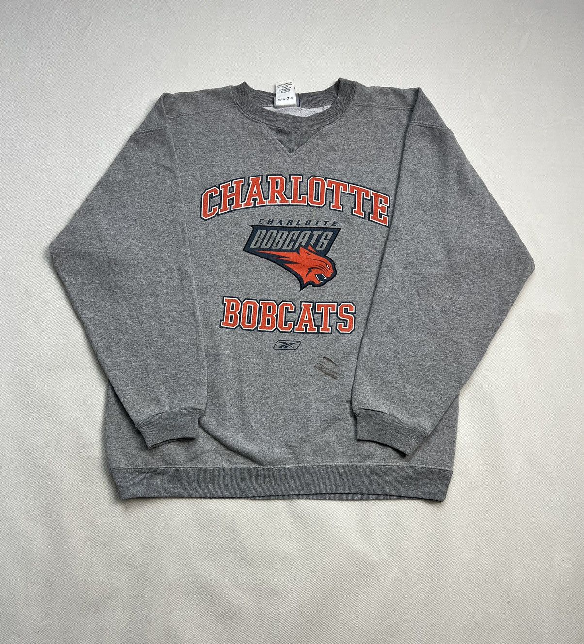 Reebok × Vintage Sweatshirt Reebok Charlotte Bobcats vintage Size US XL / EU 56 / 4 - 1 Thumbnail