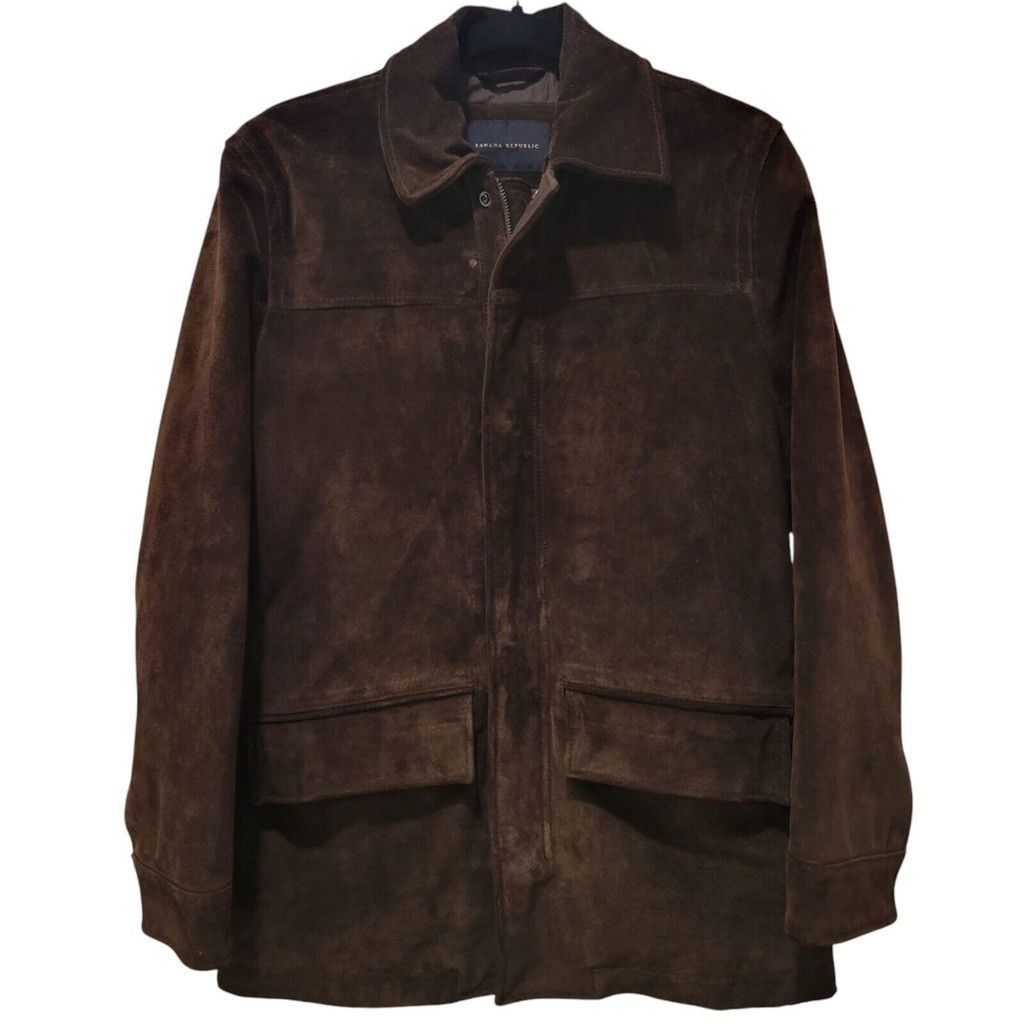 Banana Republic Banana Republic Heavyweight Genuine Leather Jacket Small. Size US S / EU 44-46 / 1 - 2 Thumbnail