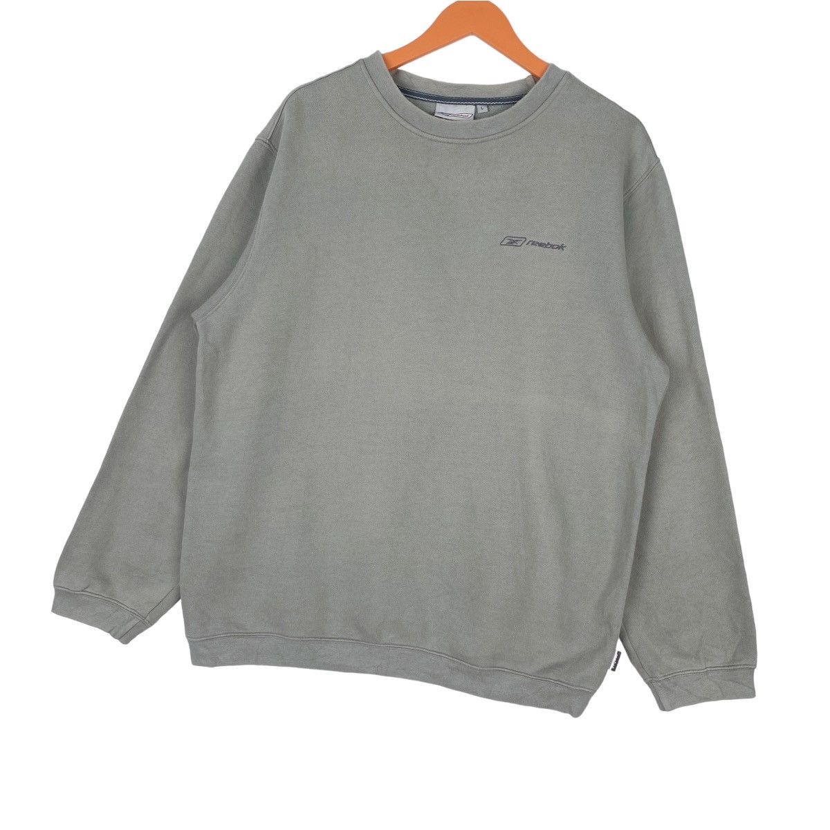 Reebok Reebok Sweatshirt Crewneck Pullover Jumper Size US L / EU 52-54 / 3 - 3 Thumbnail