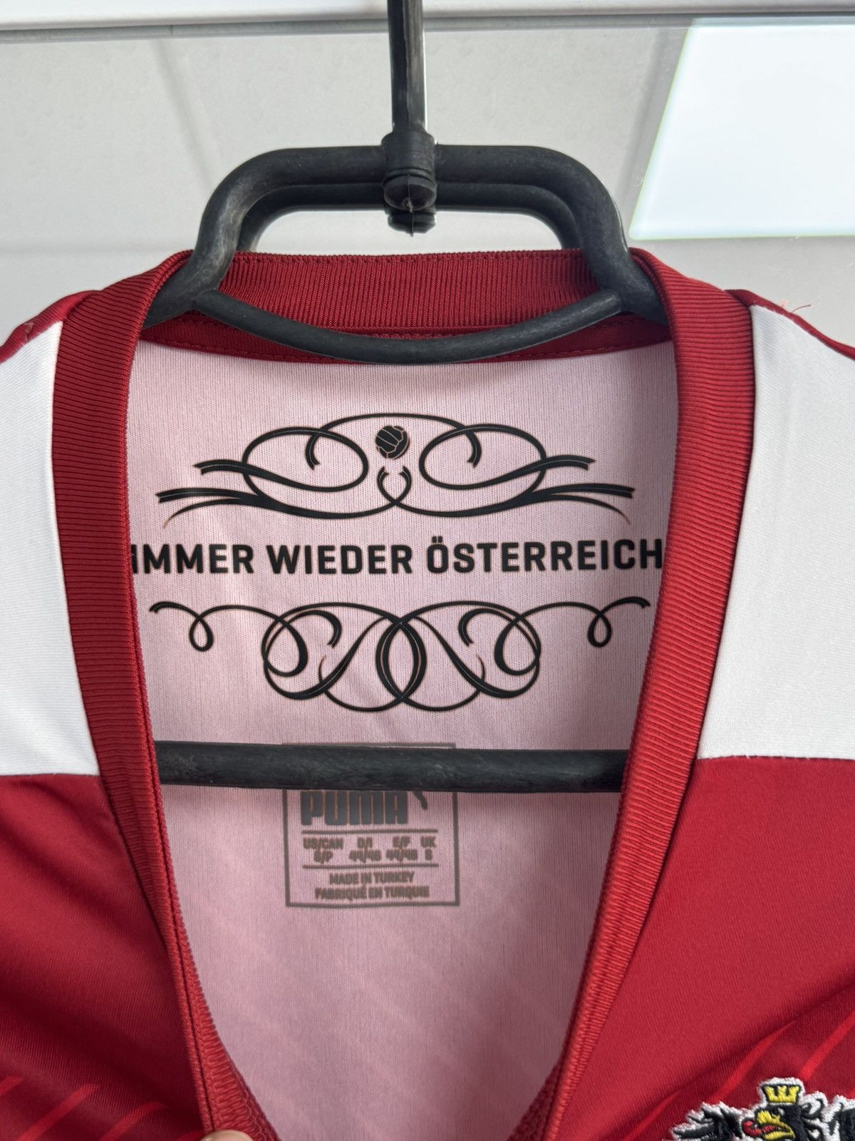 Puma Vintage Austria Team 2016/17 Home Jersey Football Puma Men S Size US S / EU 44-46 / 1 - 3 Thumbnail