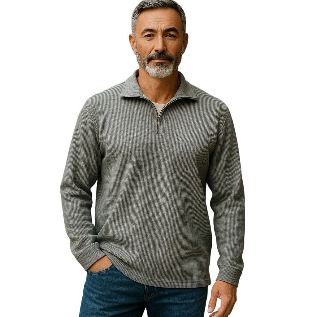 Haggar Haggar Clothing Mens Long sleeve sweater Small S Size US S / EU 44-46 / 1 - 1 Thumbnail