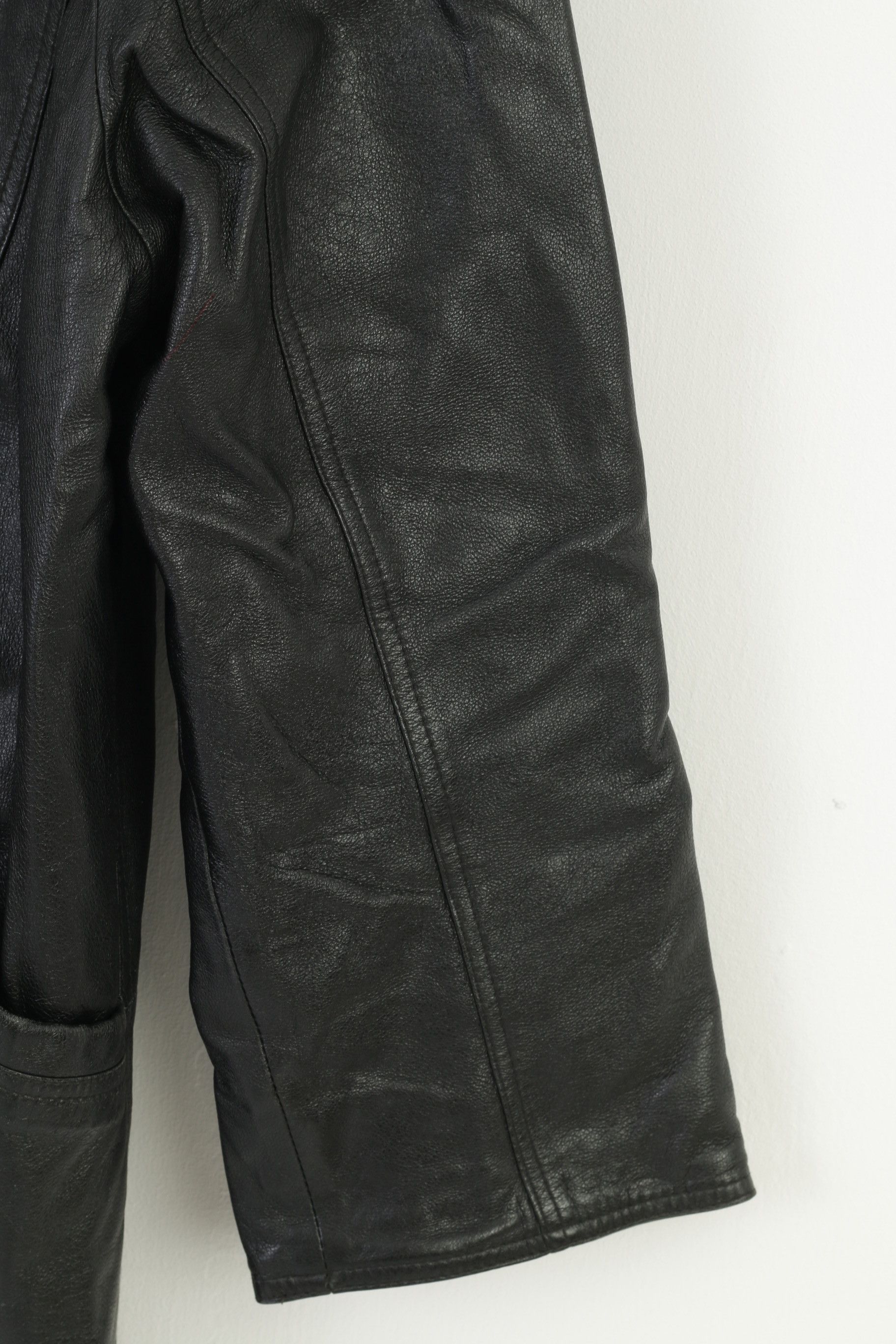 Vintage Alta Moda Women XL Jacket Black Leather 11040 Size XL / US 12-14 / IT 48-50 - 3 Thumbnail