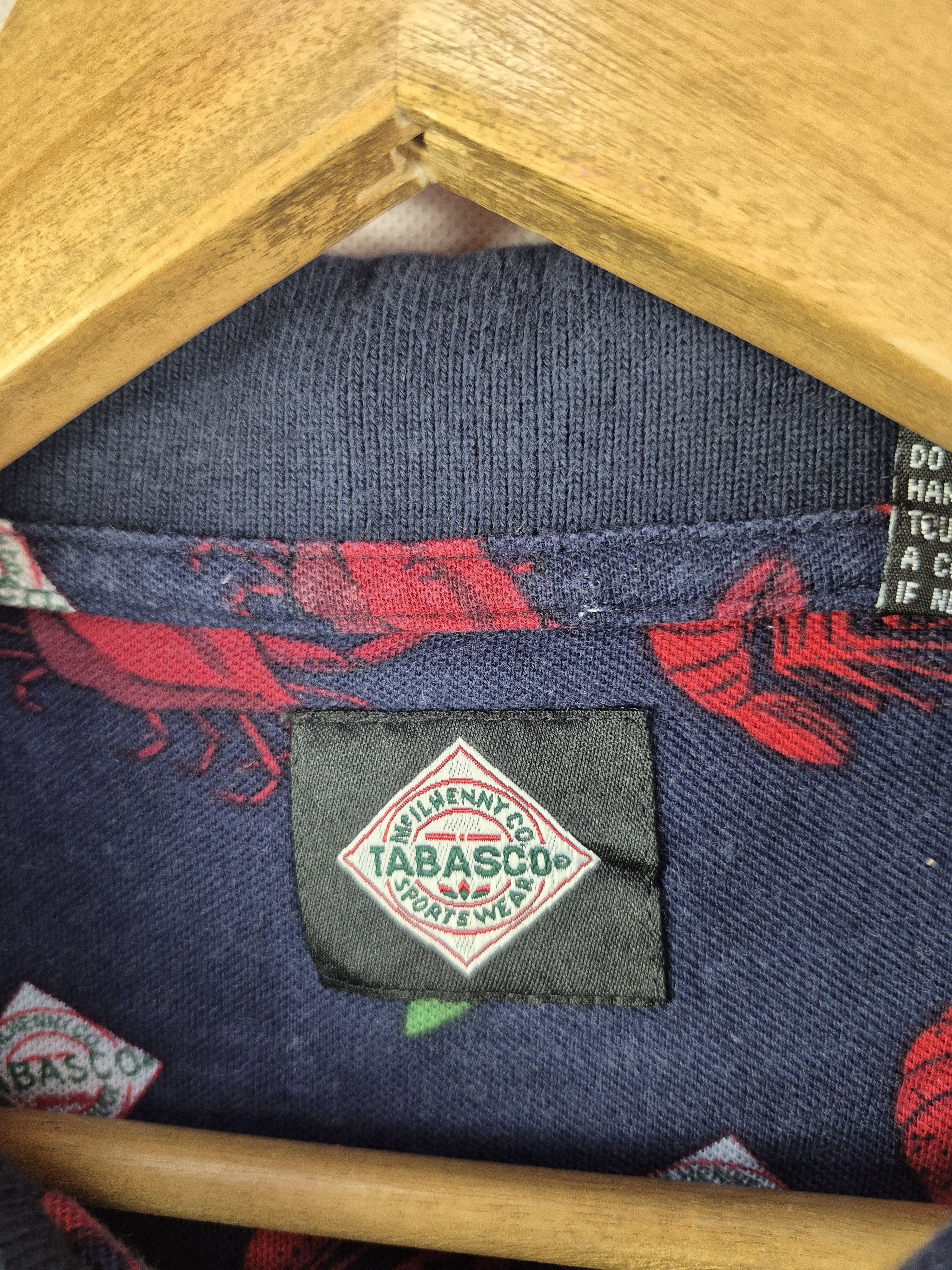 Tabasco 🔥 Tabasco Fullprint Sea Creatures Motives Polo Tee Size US XL / EU 56 / 4 - 8 Thumbnail