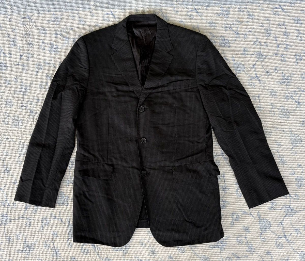 Yohji Yamamoto Yohji Yamamoto A.A.R Blazer Stripe Coat Size US M / EU 48-50 / 2 - 1 Thumbnail