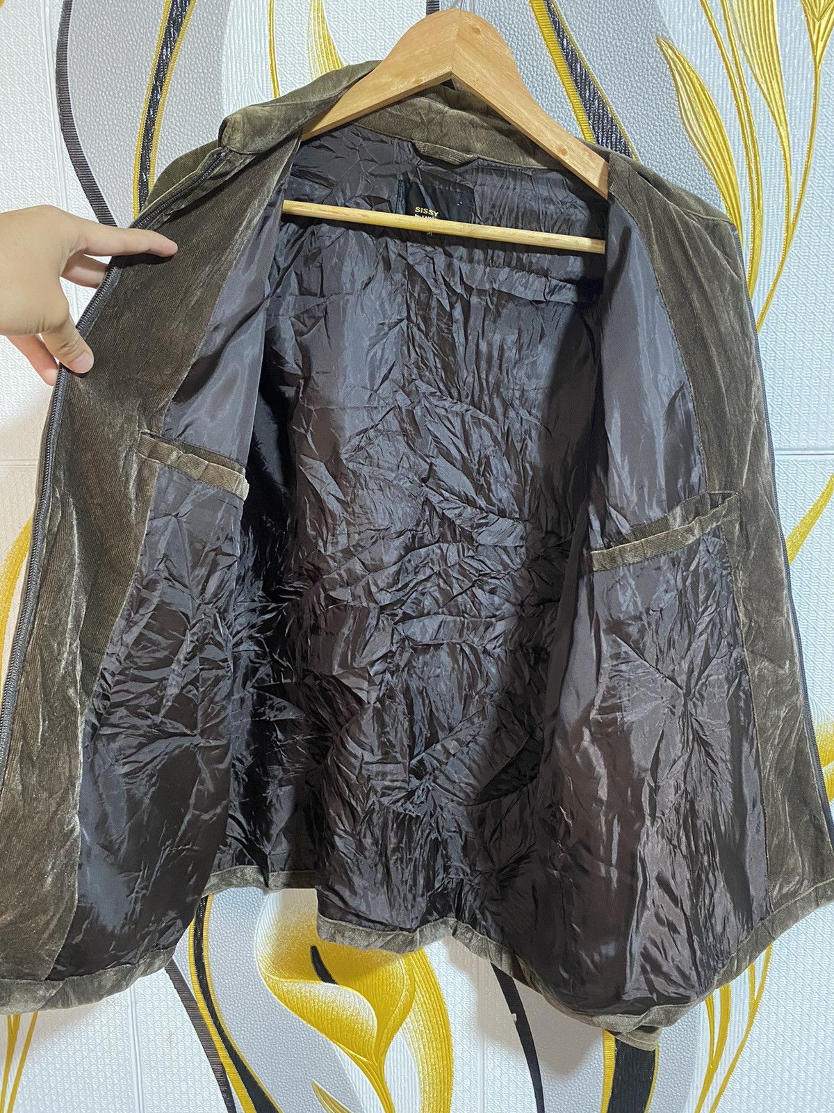 Kansai Yamamoto Sissy Kansai Yamamoto Velvet Corduroy Zip Jacket Size US M / EU 48-50 / 2 - 6 Thumbnail