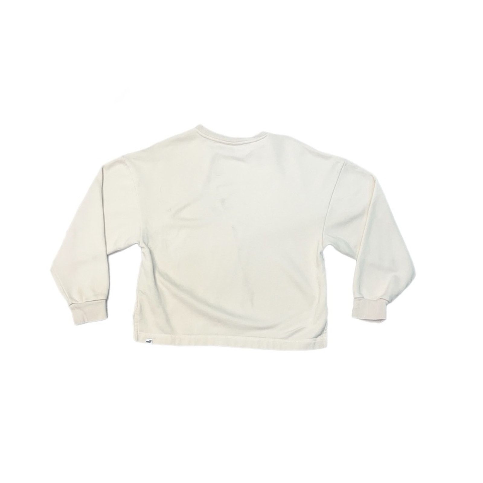 Puma Puma Beige Logo Crewneck Sweatshirt Size M / US 6-8 / IT 42-44 - 2 Thumbnail