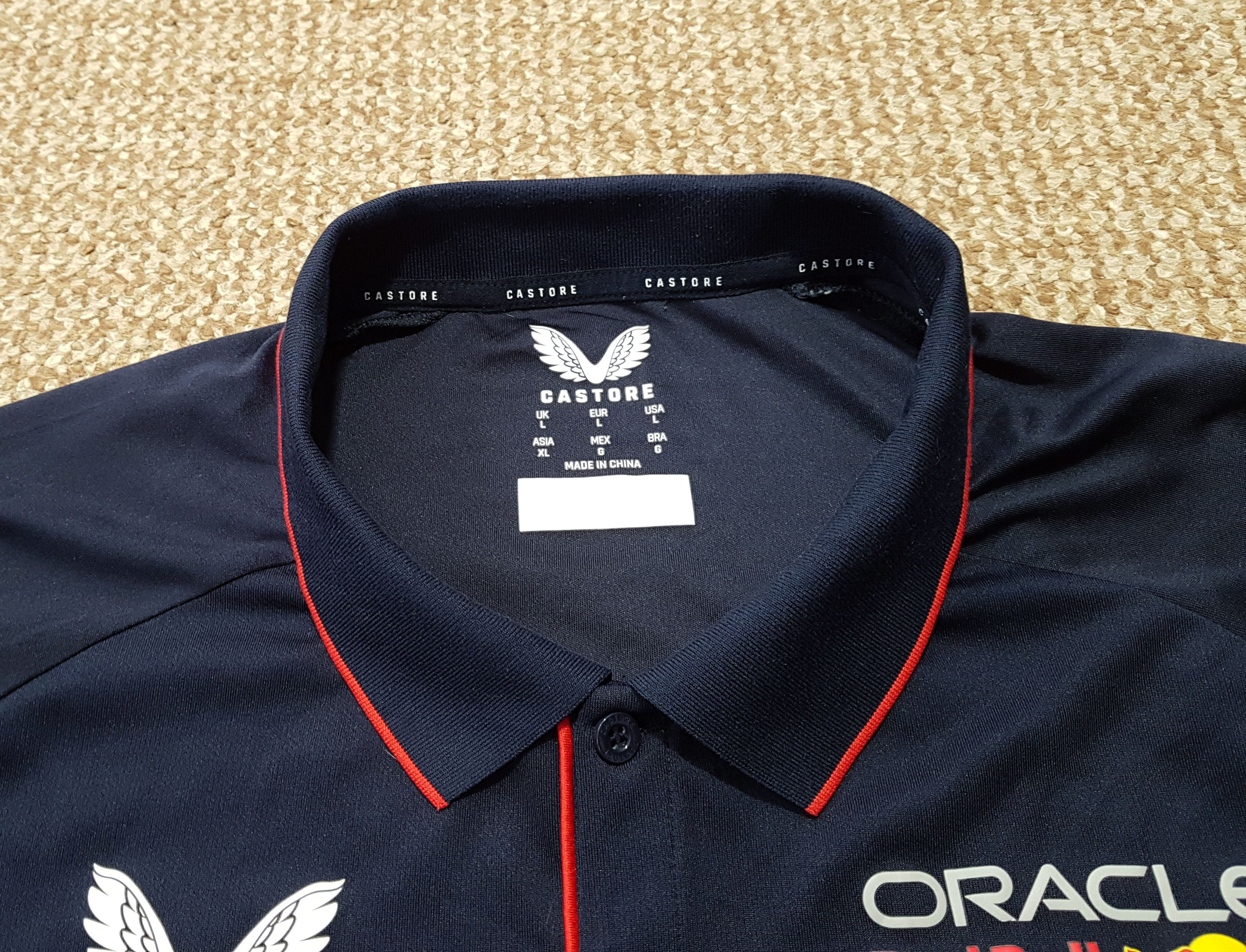 Castore Castore Oracle Red Bull Racing Polo Shirt sz L Size US L / EU 52-54 / 3 - 9 Thumbnail