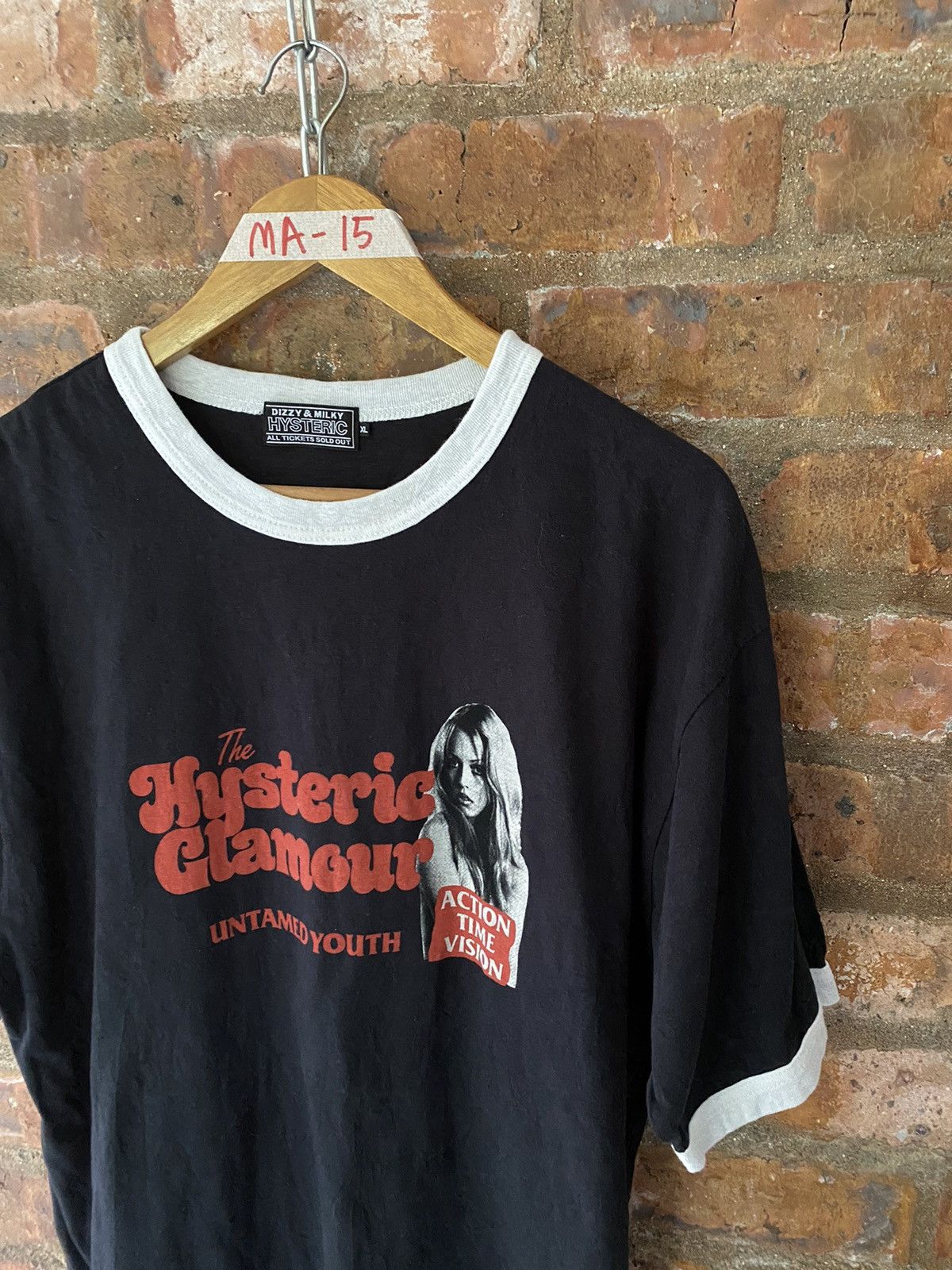Hysteric Glamour 2000s Hysteric Pin Up Action Time Size US XL / EU 56 / 4 - 4 Thumbnail