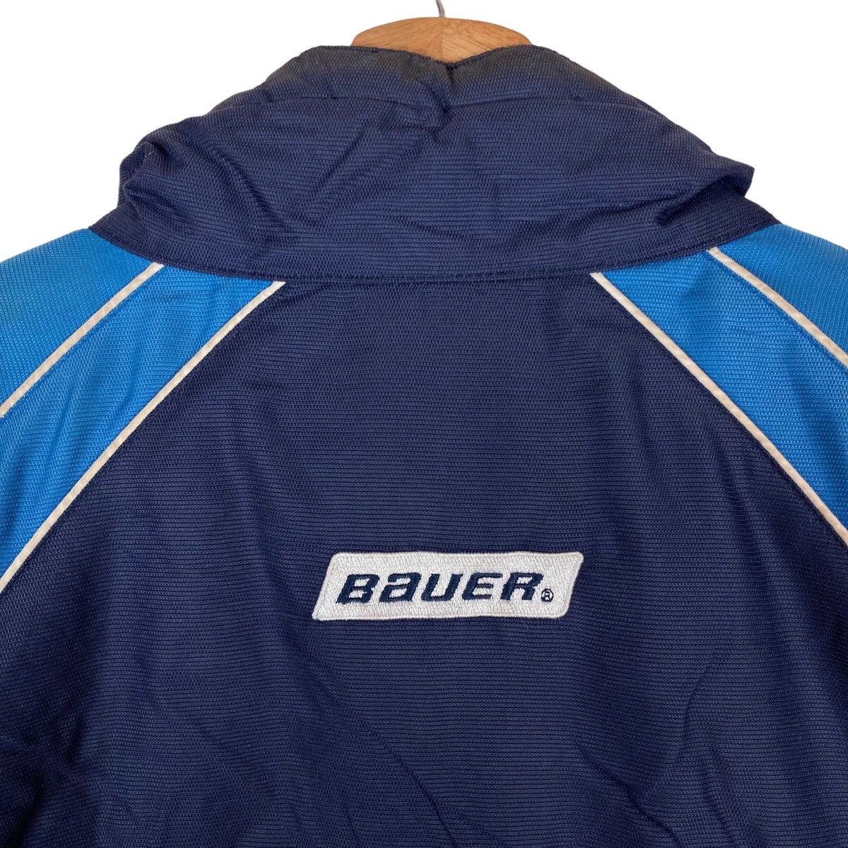 Vintage Vintage Bauer HOCKEY Two Tone Zipper Sweater Jacket Size US M / EU 48-50 / 2 - 6 Thumbnail