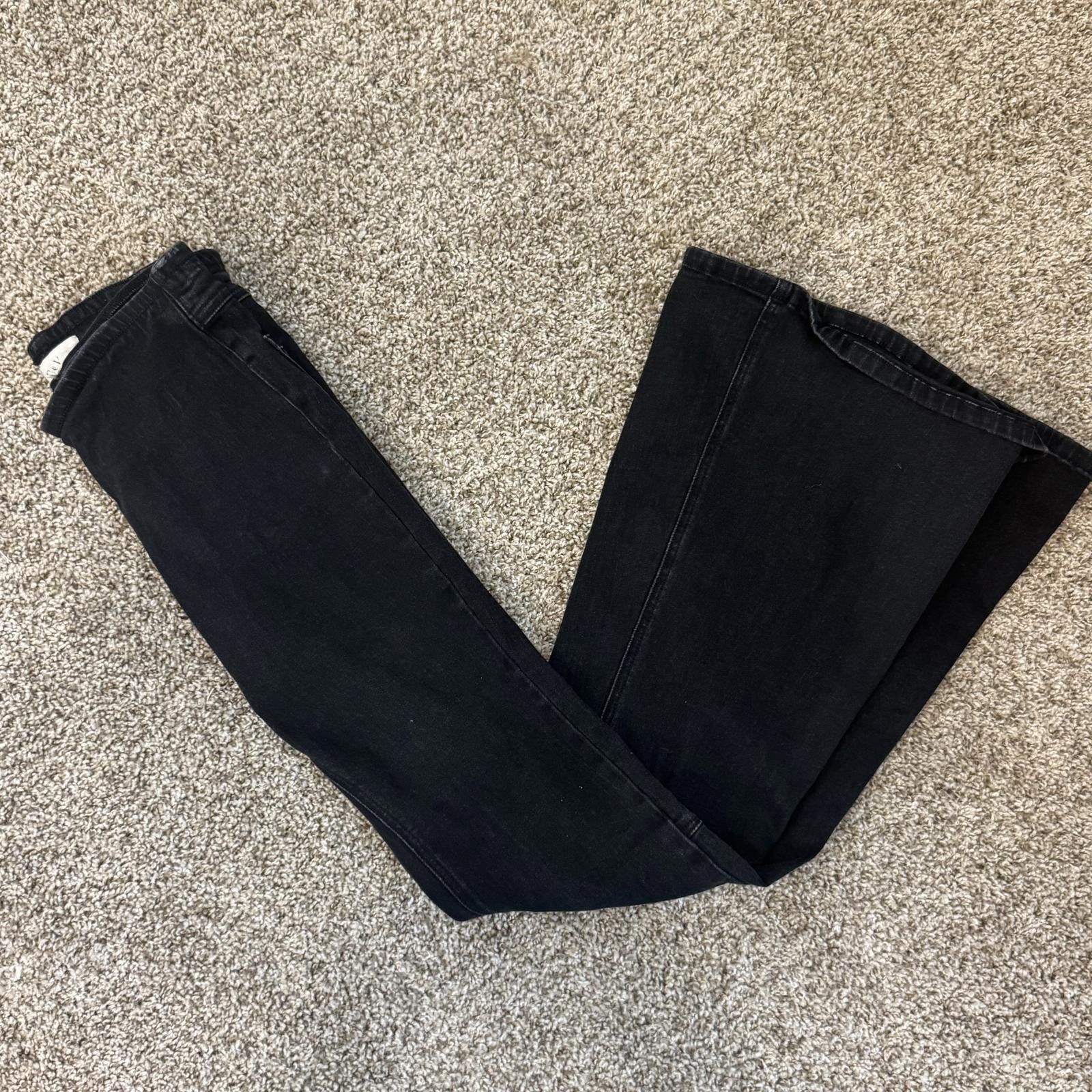 Other Chelsea & Violet Women's Black Flare Jeans XS Size 26" / US 2 / IT 38 - 1 Thumbnail