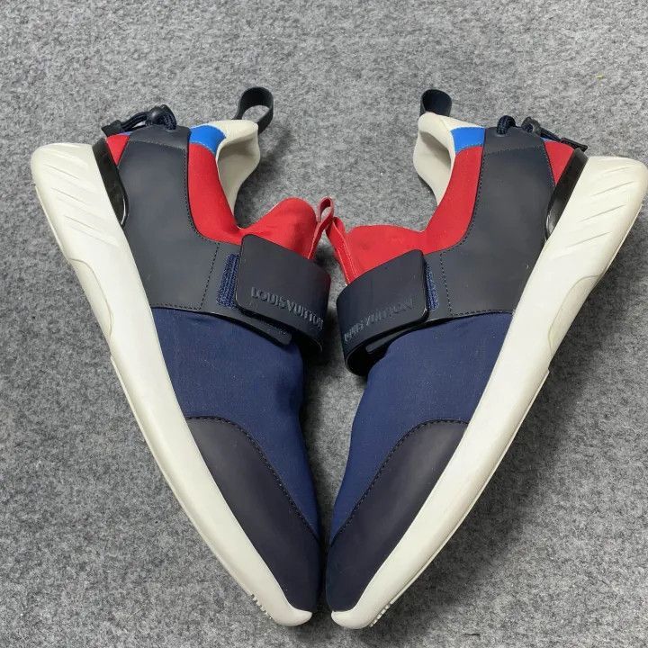 Other Louis Vuitton Blue and Red Casual Sneakers -2508 Size US 8.5 / EU 41-42 - 7 Thumbnail