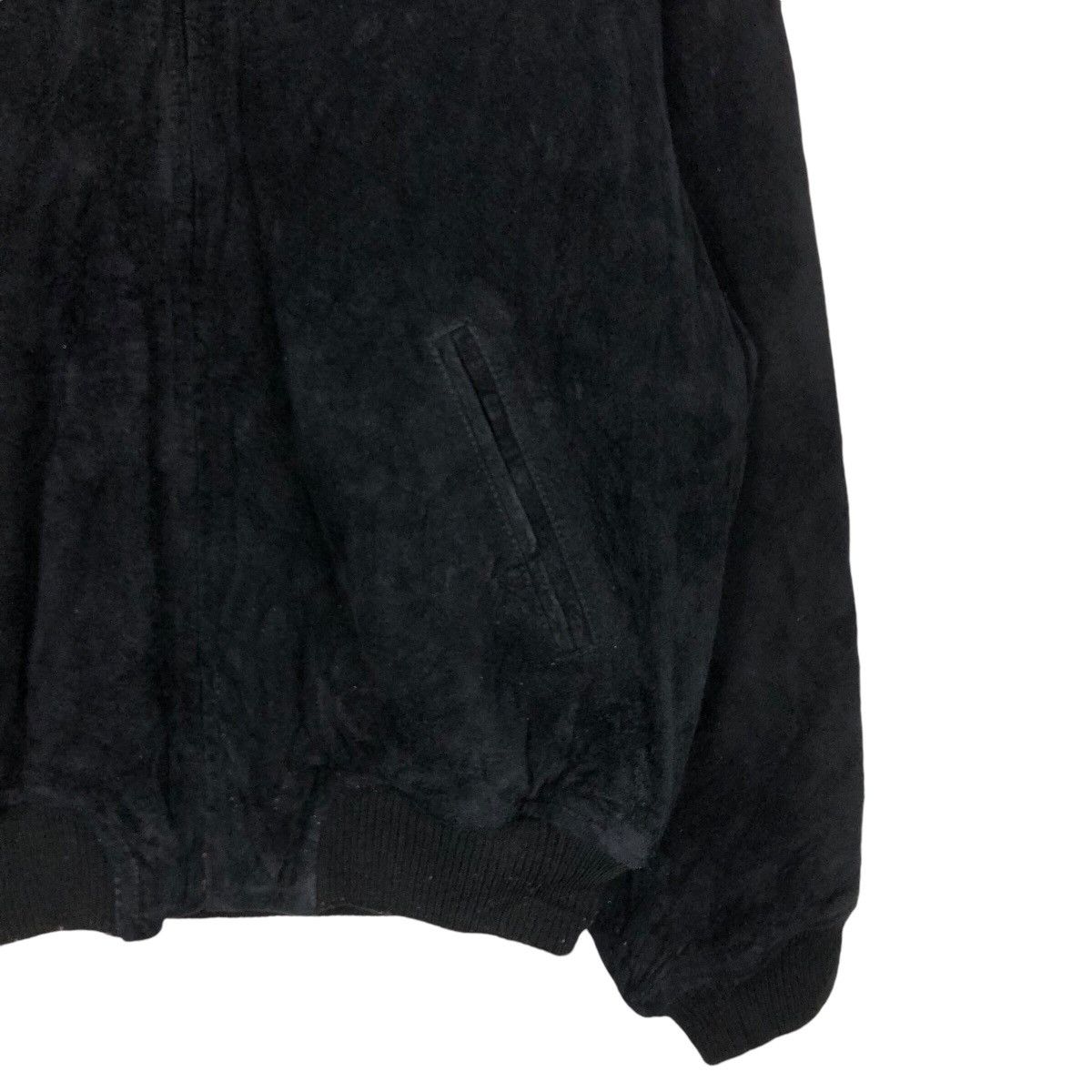 Japanese Brand 📌Vintage Suede Bomber Jacket Mink Fur Blanket Issey Miyake Size US M / EU 48-50 / 2 - 6 Thumbnail