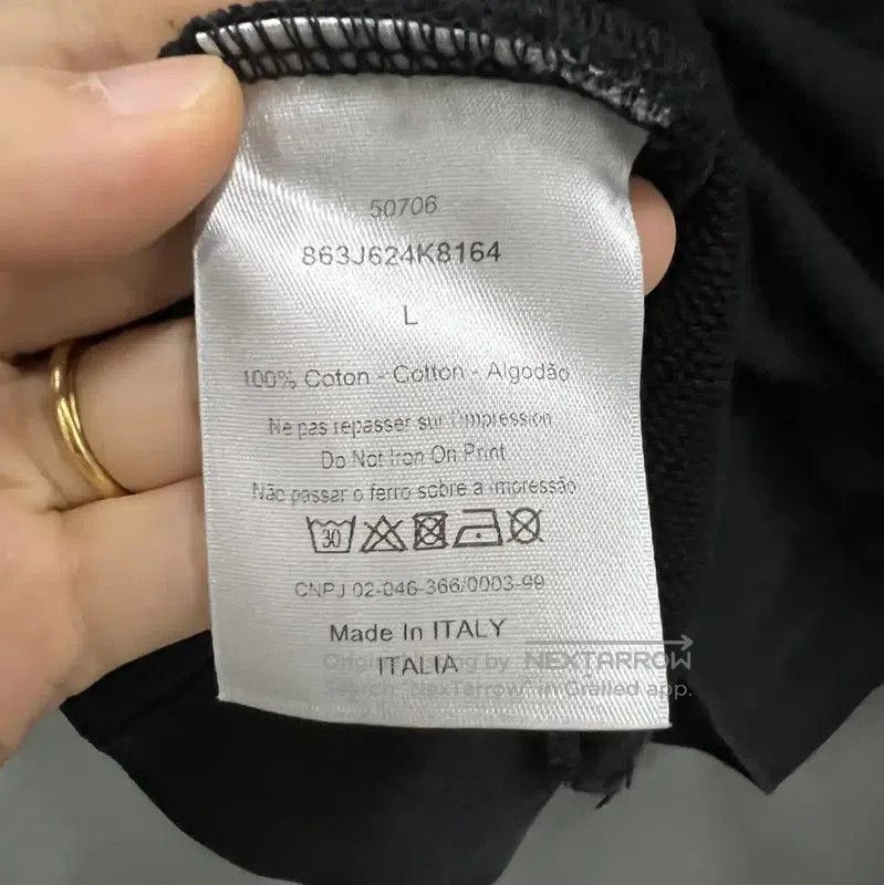 Dior Dior Black Logo Short Sleeve Hoodie . Size US L / EU 52-54 / 3 - 3 Thumbnail