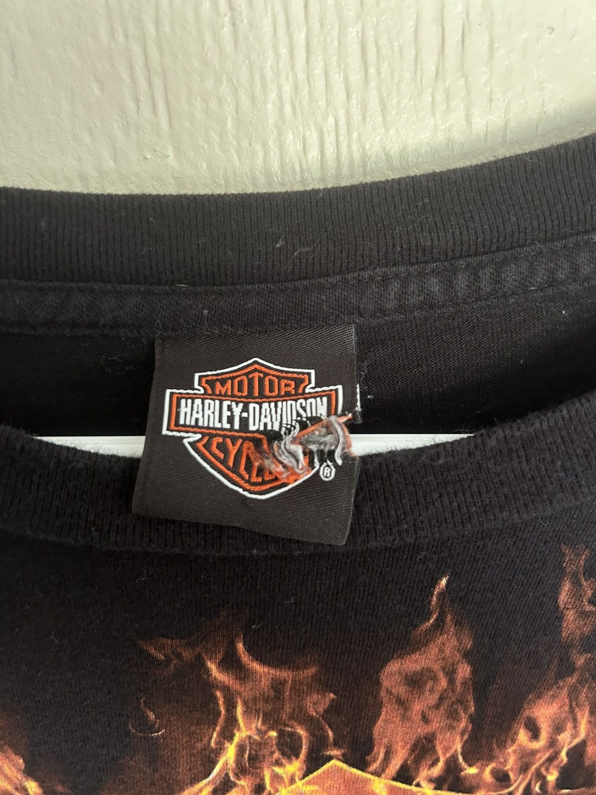 Harley Davidson Harley Davidson Flame Badge with Skulls Black T-shirt Size US XXL / EU 58 / 5 - 5 Thumbnail