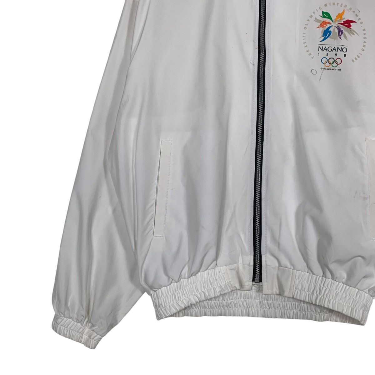 Vintage Mizuno Winter Olympic Nagano 1998 Light Jacket