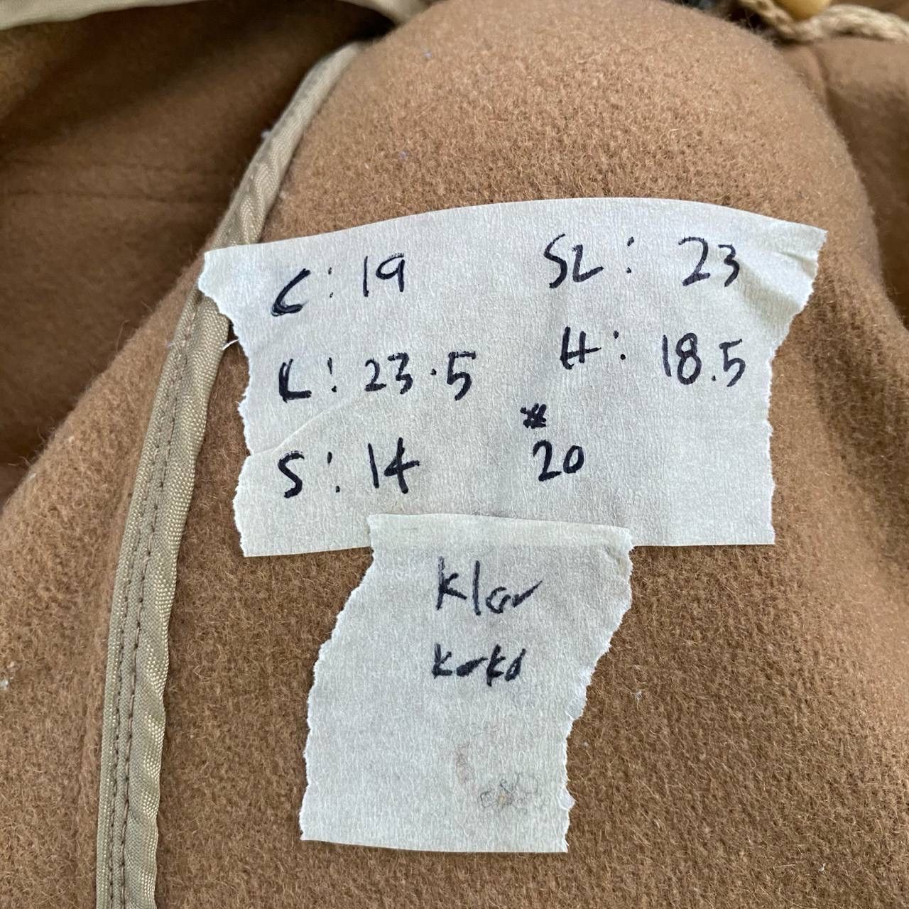 Designer × Fidelity Vintage Designer Duffel Coat Jacket Size M / US 6-8 / IT 42-44 - 10 Thumbnail