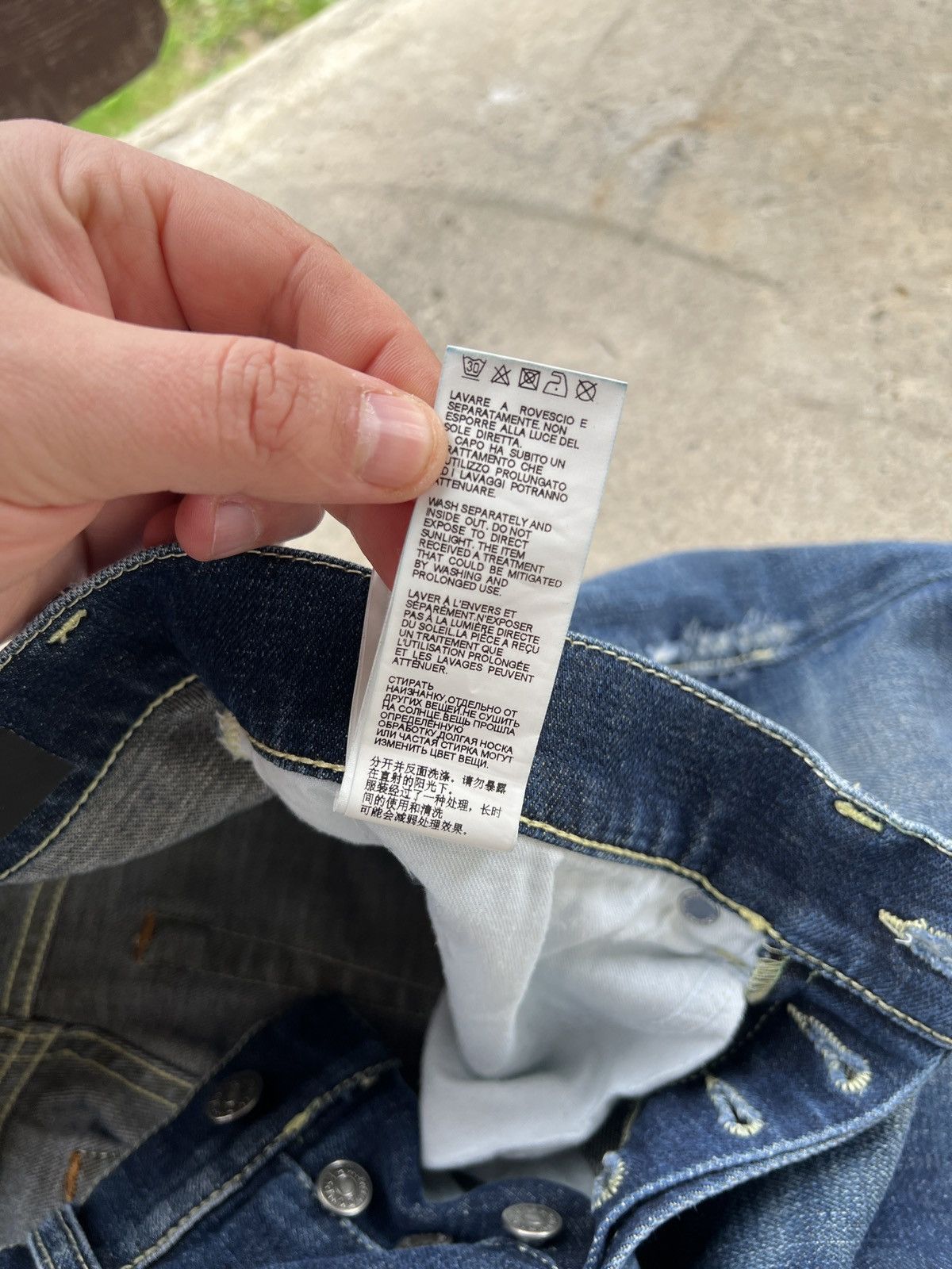 Dondup Dondup George Skinny Fit Jeans Size US 30 / EU 46 - 11 Thumbnail